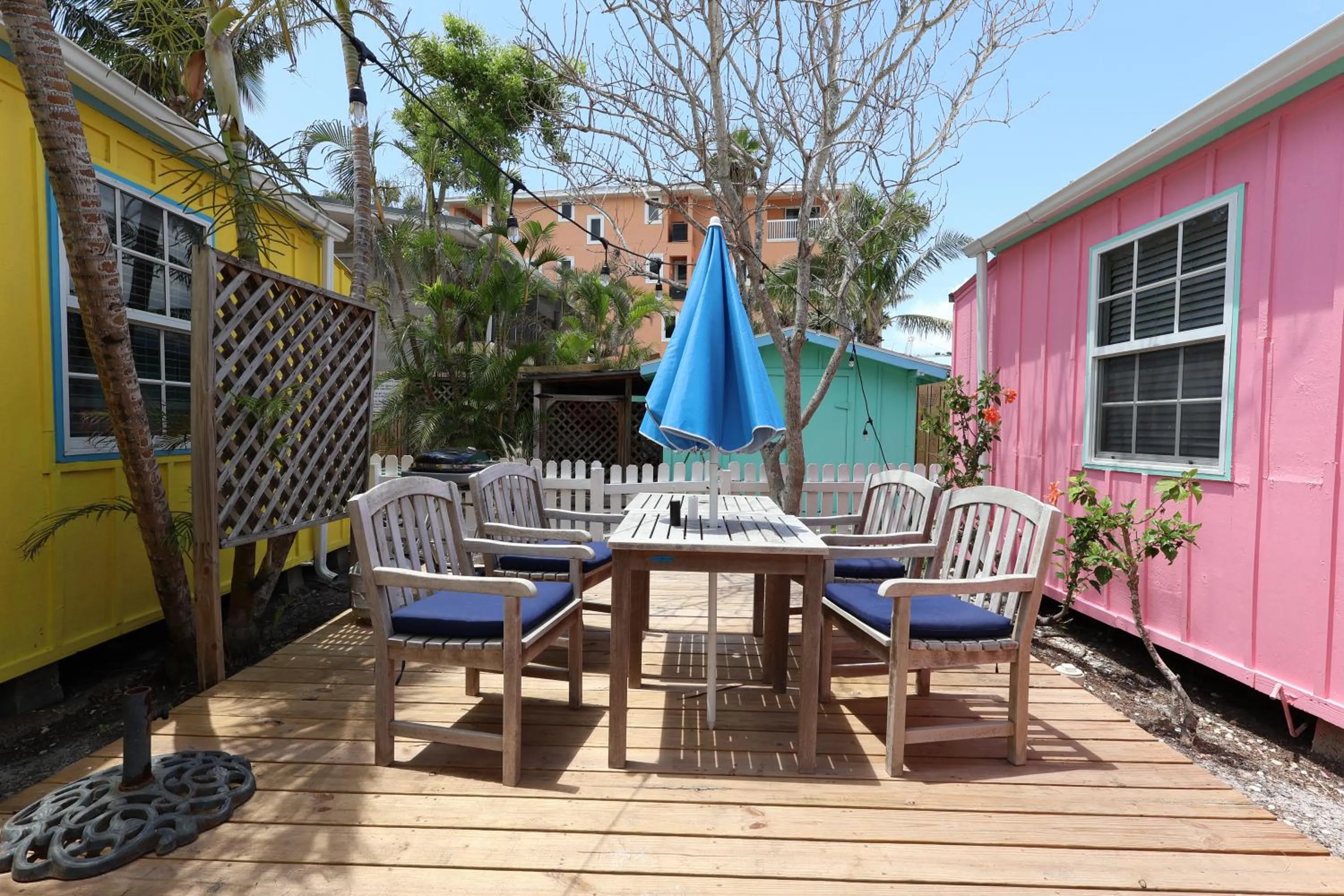 Patio in Siesta Key Island Rentals