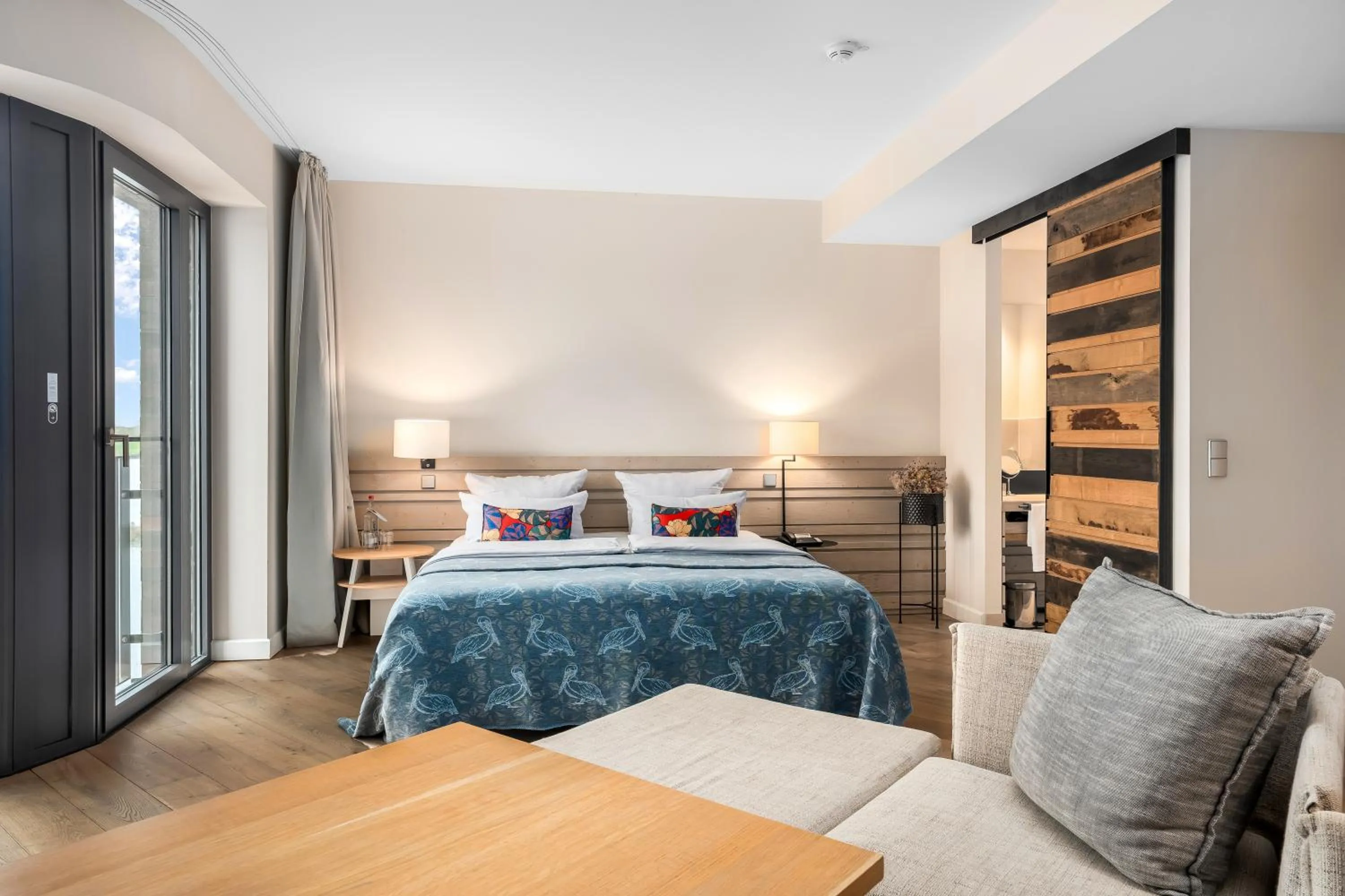 Photo of the whole room, Bed in Zollenspieker Fährhaus