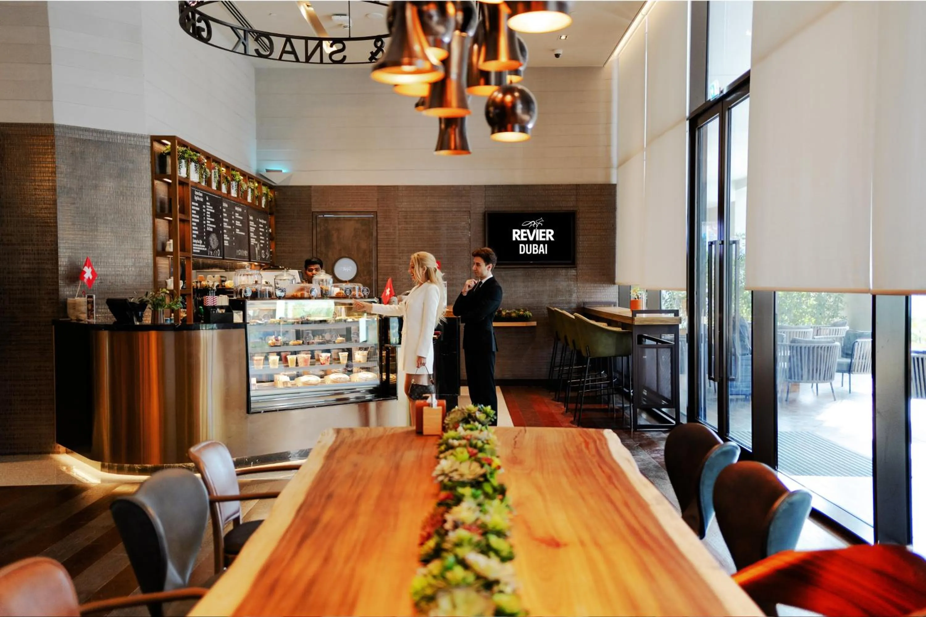 Restaurant/places to eat in Barcelo Business Bay Dubai -Formerly Revier Hotel