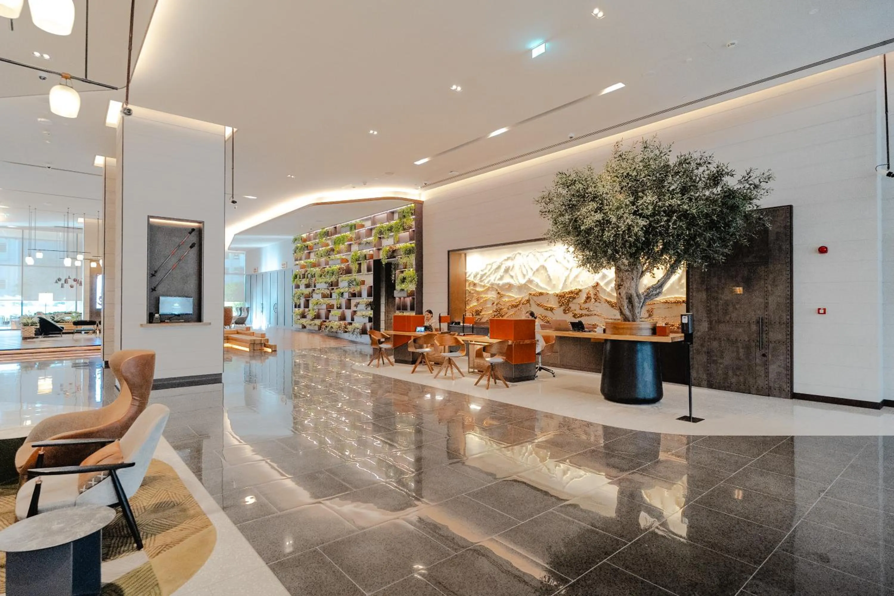 Lobby or reception in Barcelo Business Bay Dubai -Formerly Revier Hotel