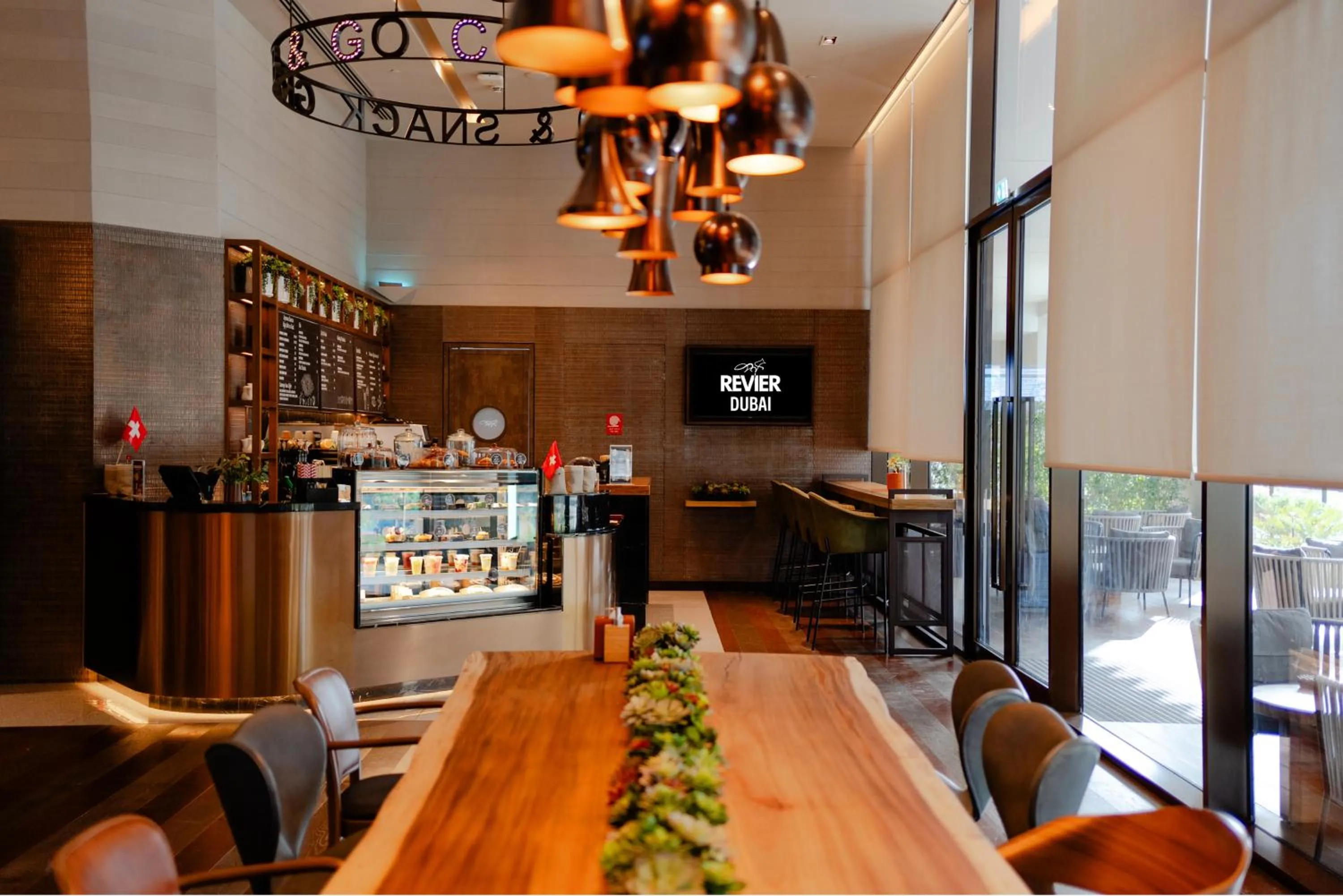 Restaurant/places to eat in Barcelo Business Bay Dubai -Formerly Revier Hotel