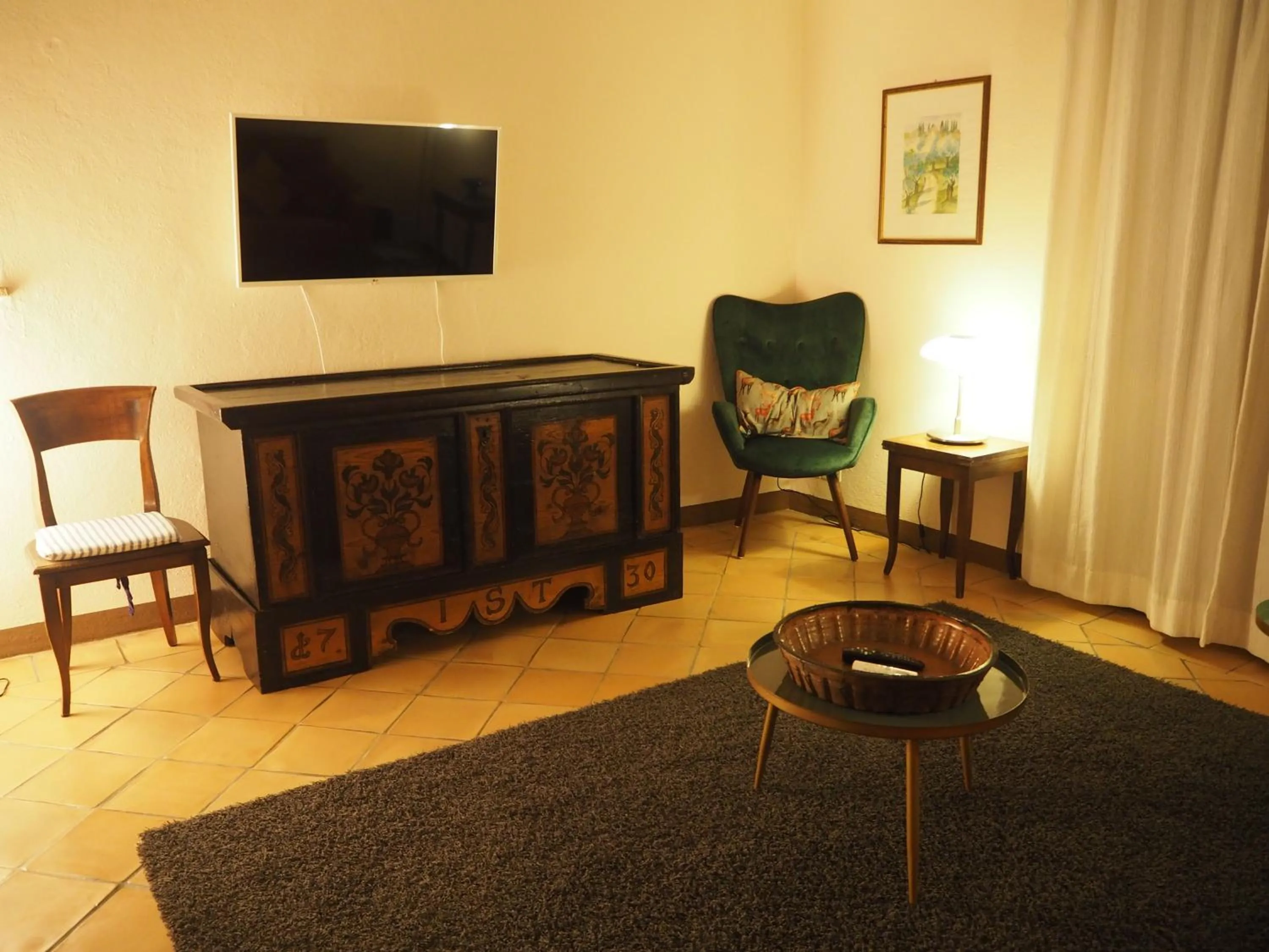 Living room in Le Querciolaie Monte Cavallo - upper apartment