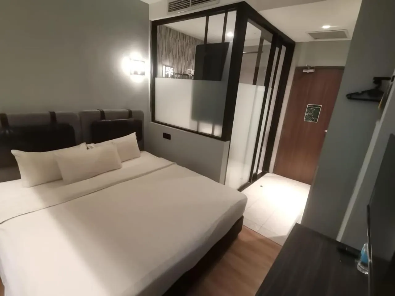 Bed in The Seraya Hotel