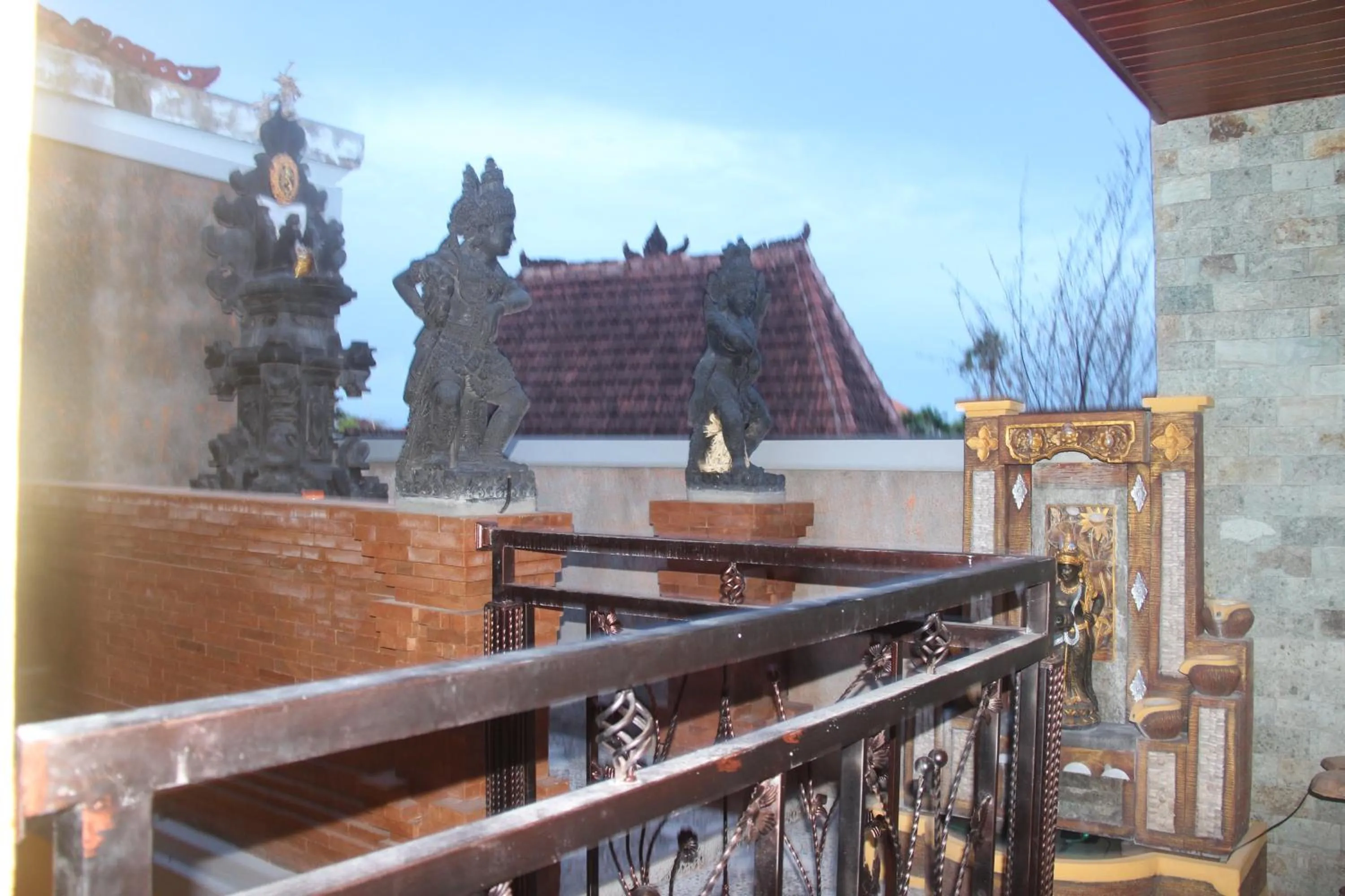 Balcony/Terrace in The Garuda Homestay Sanur