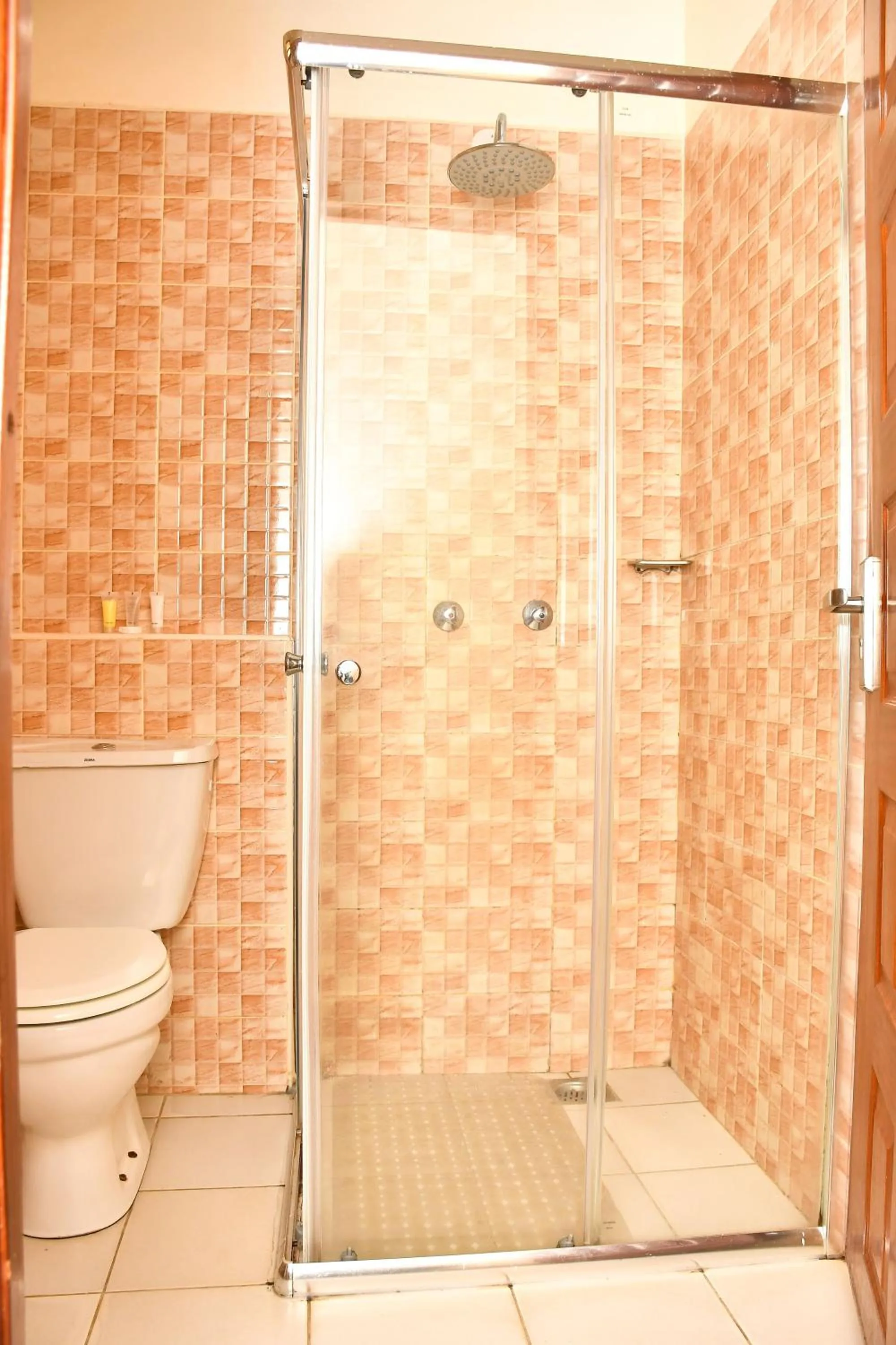 Shower in Divine Homes Resort Kisumu