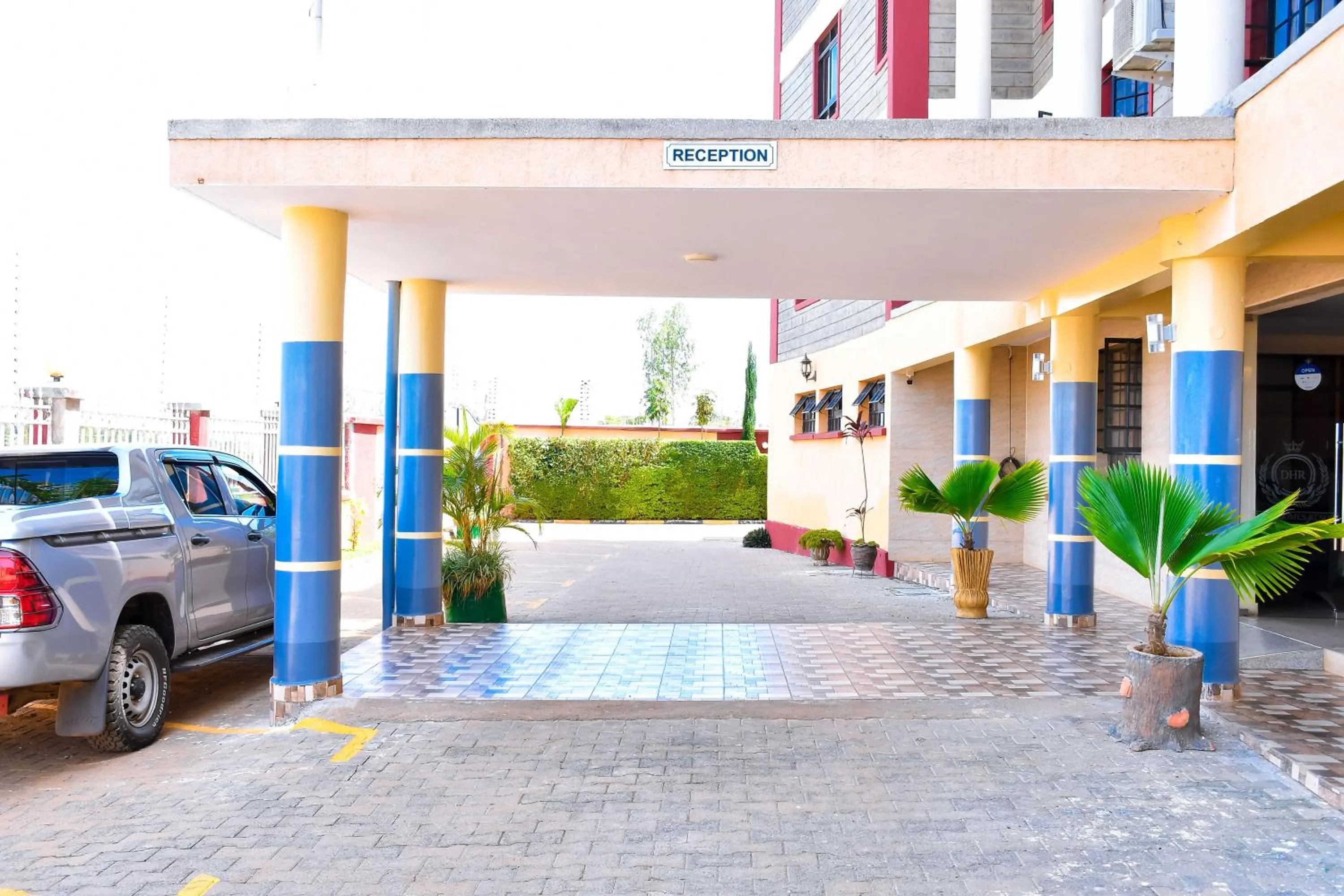 Facade/entrance in Divine Homes Resort Kisumu