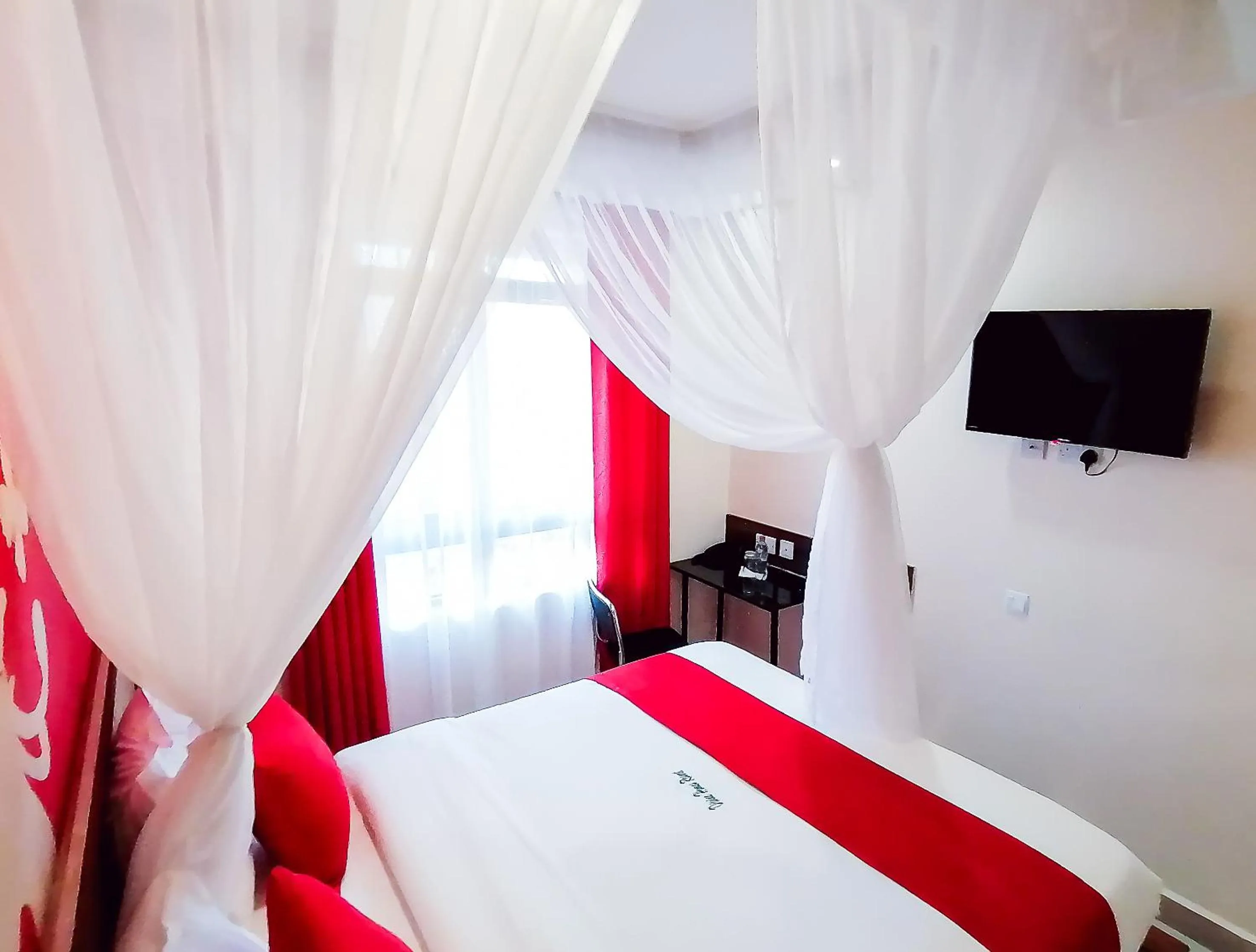 Bed in Divine Homes Resort Kisumu