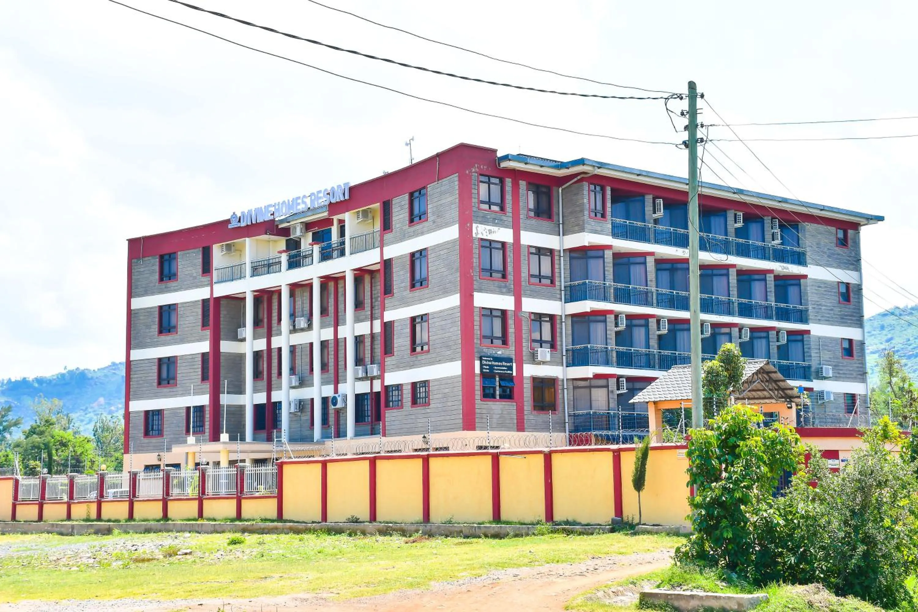 Property building in Divine Homes Resort Kisumu