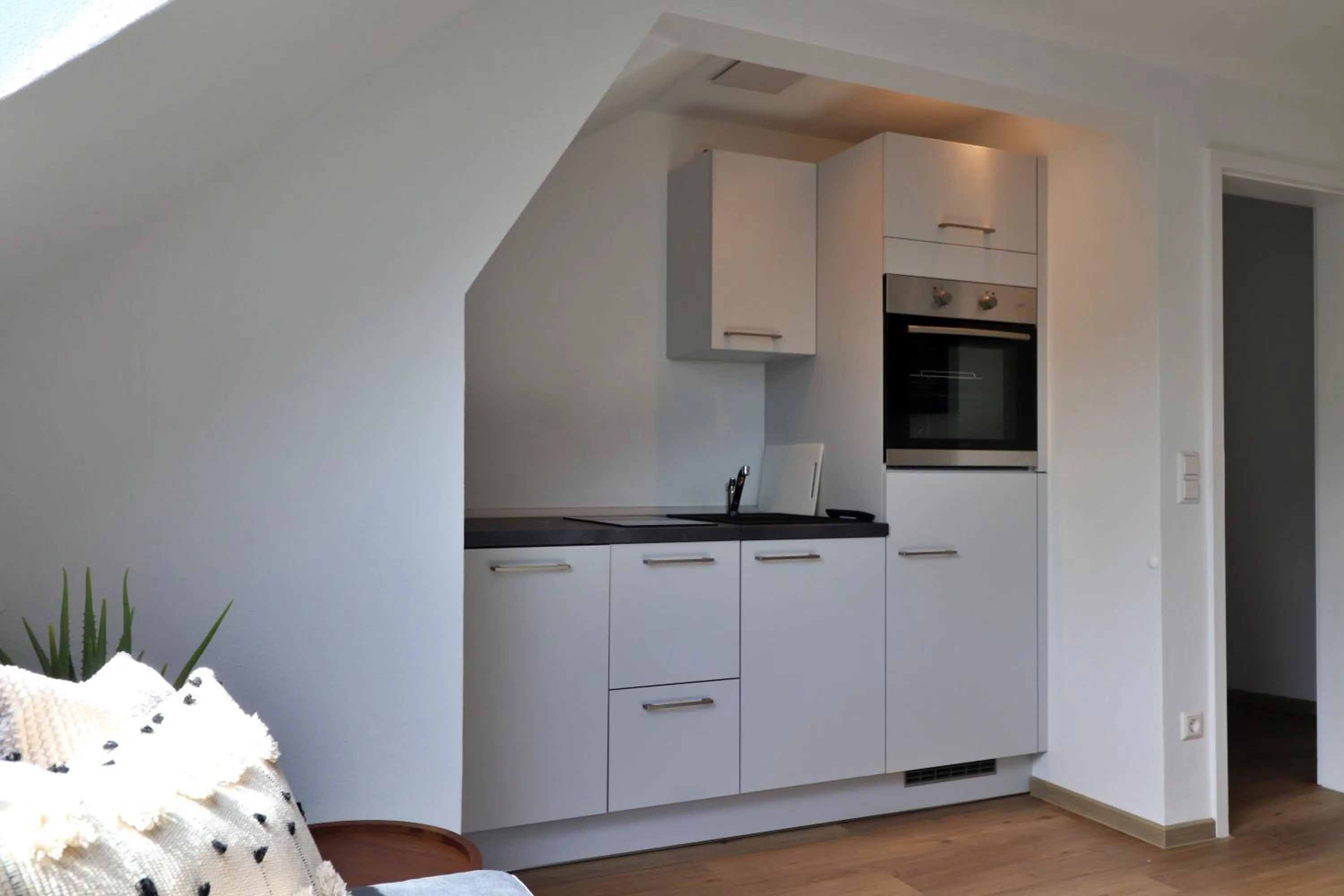 Kitchen or kitchenette in Hotel Zur Post