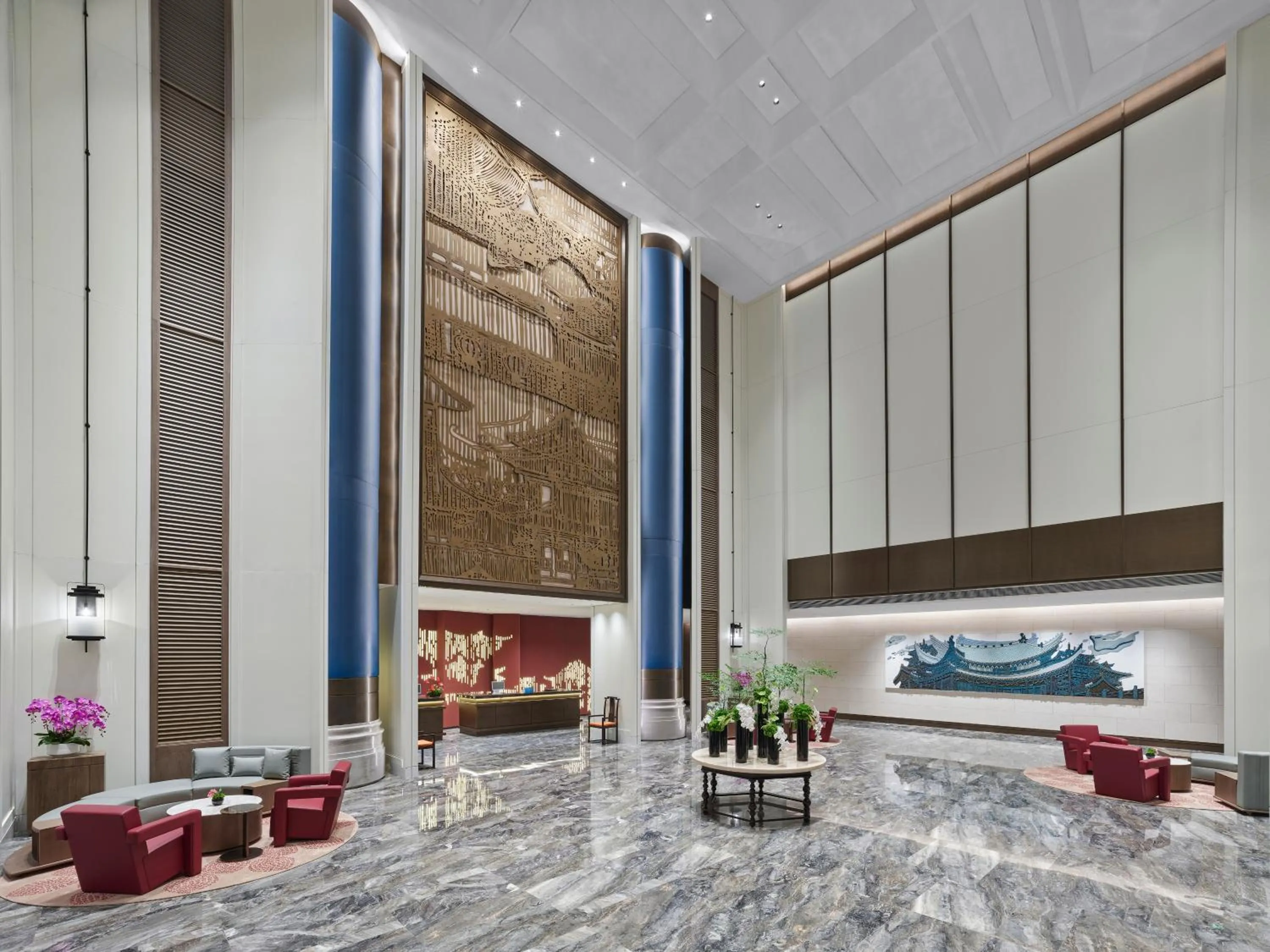 Lobby or reception in Doubletree By Hilton Beijing East Third Ring Road
