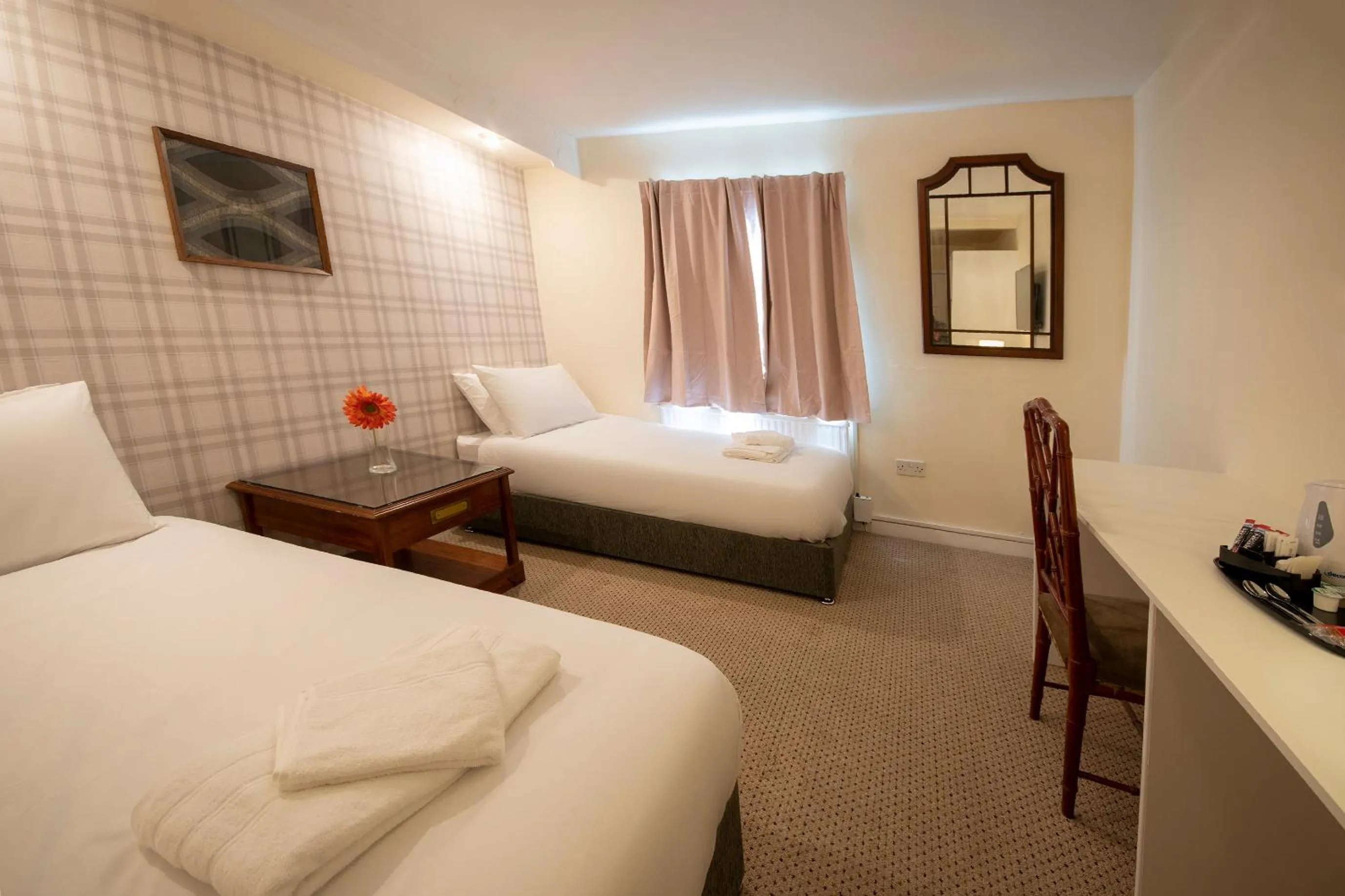 Bed in Douglas Arms Hotel