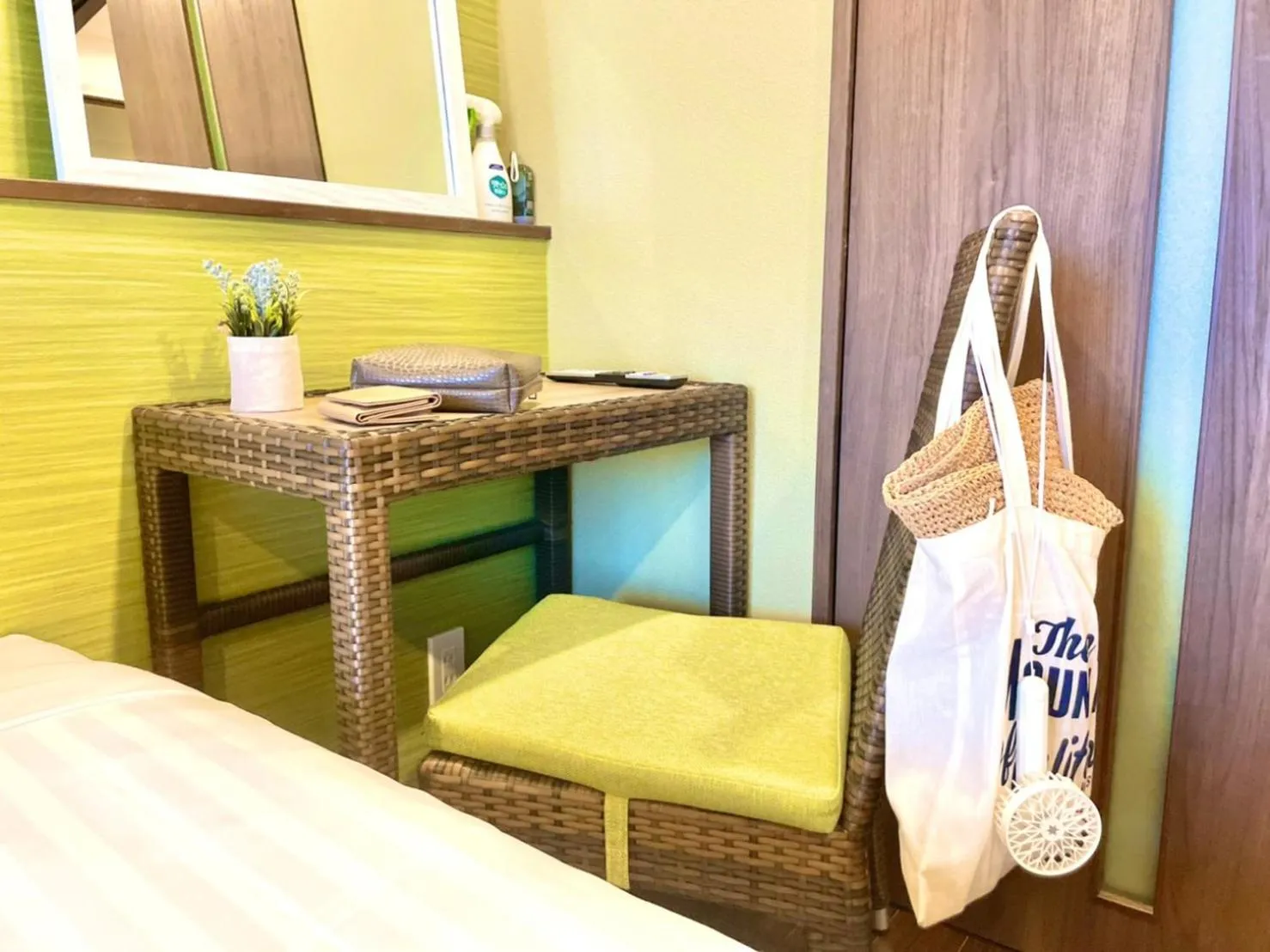 hair dresser in HOTEL Fit in Miyakojima