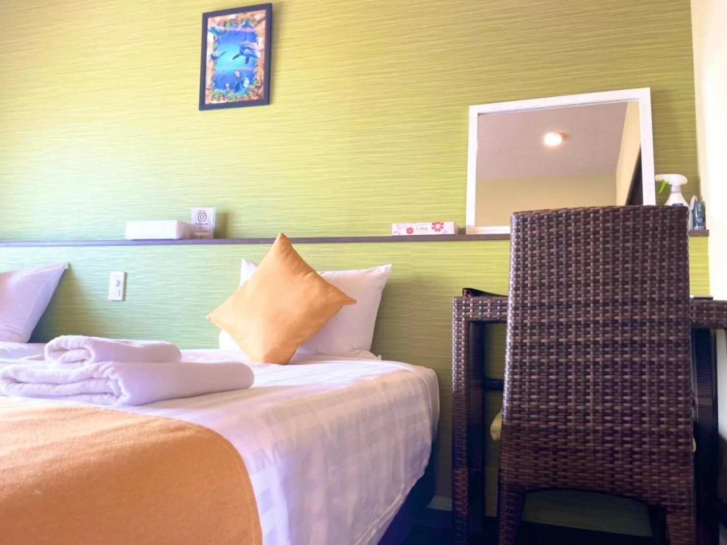 Bedroom in HOTEL Fit in Miyakojima