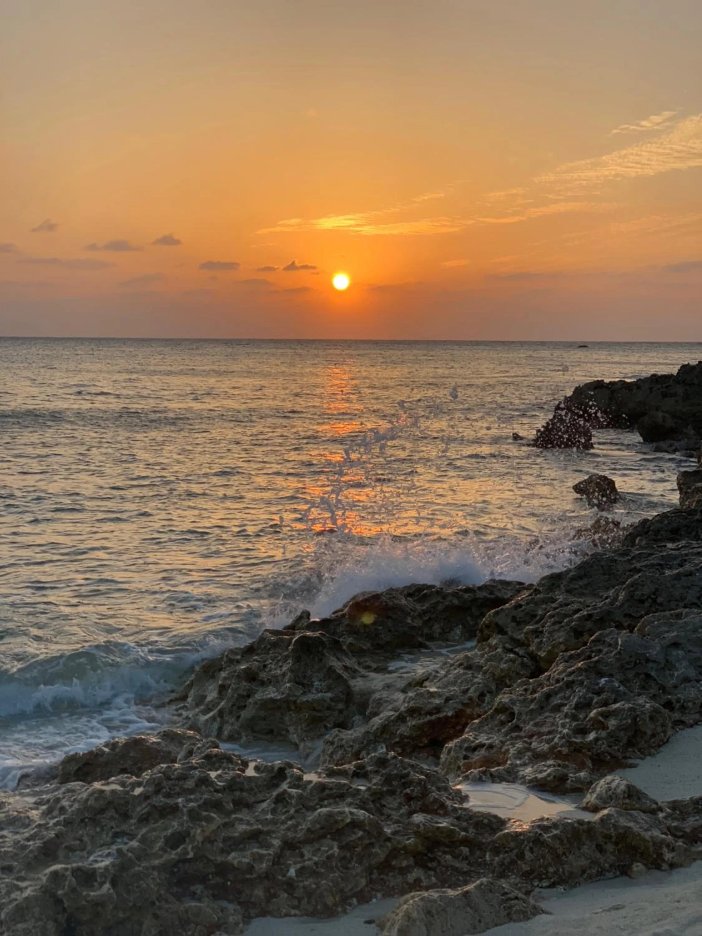 Sunset in HOTEL Fit in Miyakojima