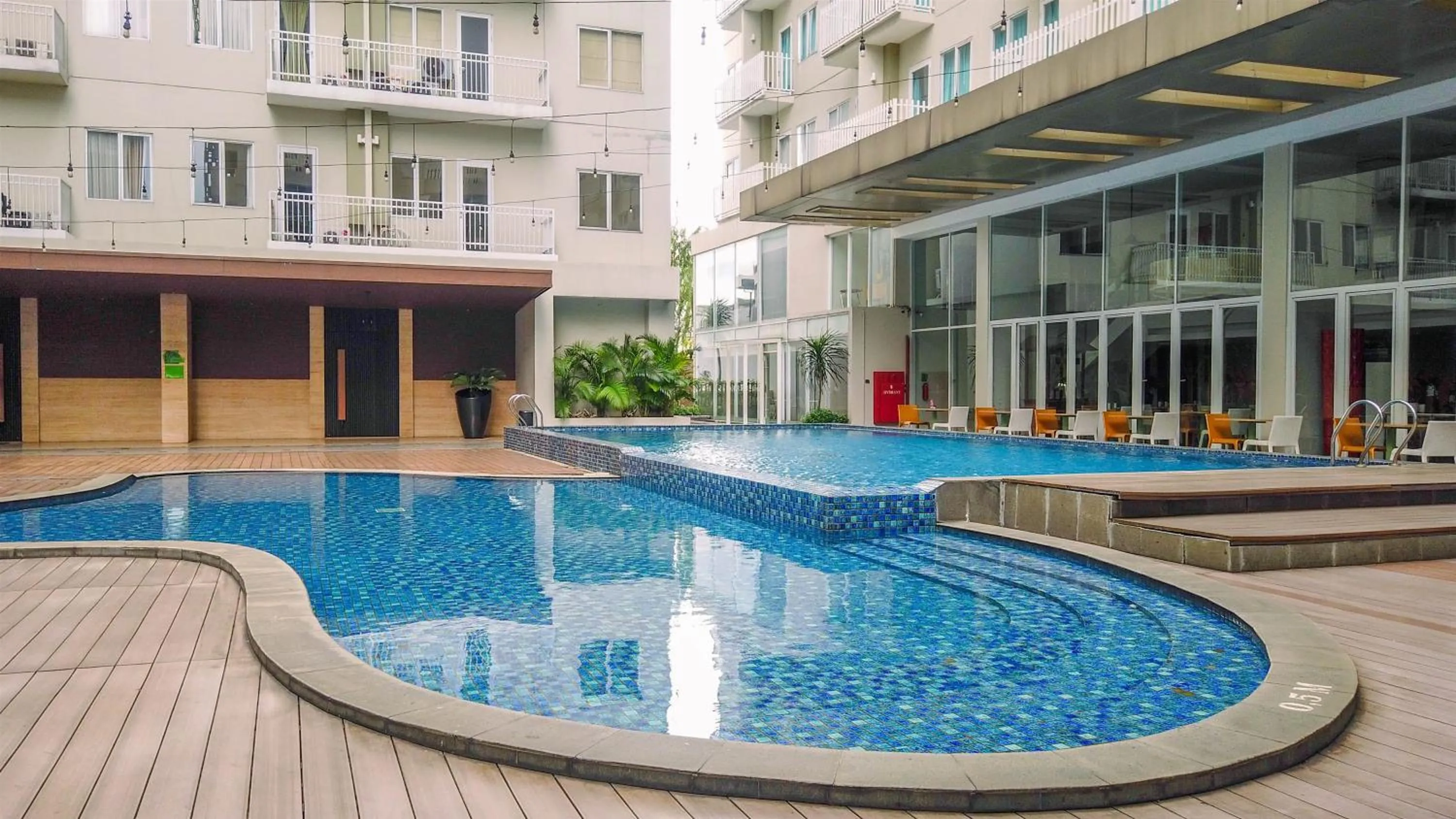 Property building in Stunning Studio Apartment at Bogor Icon By Travelio