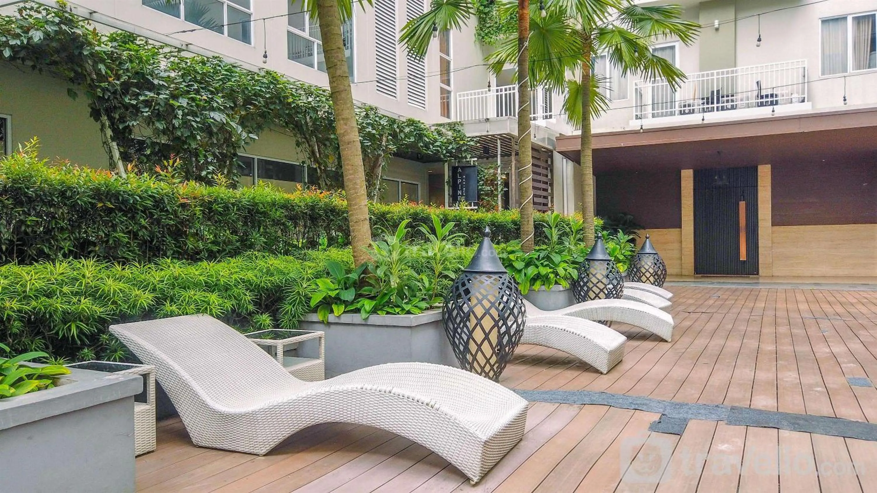 Property building in Stunning Studio Apartment at Bogor Icon By Travelio