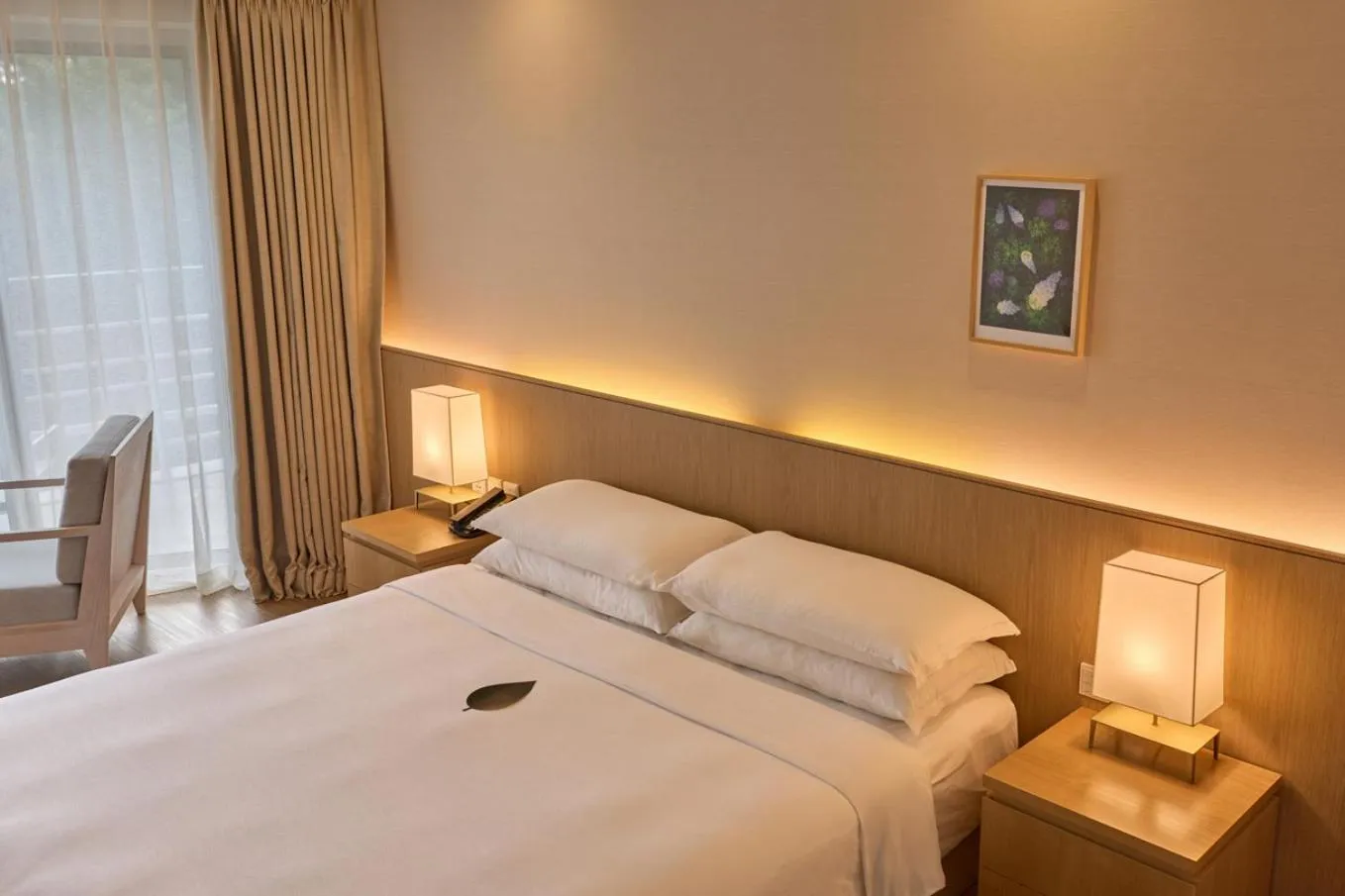 Bed in Grand Josun Jeju