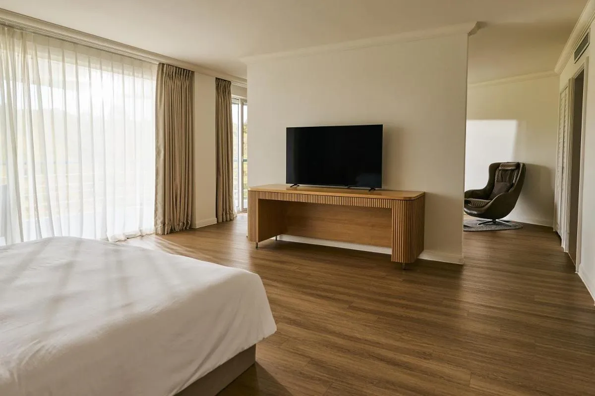 Bedroom, Bed in Grand Josun Jeju