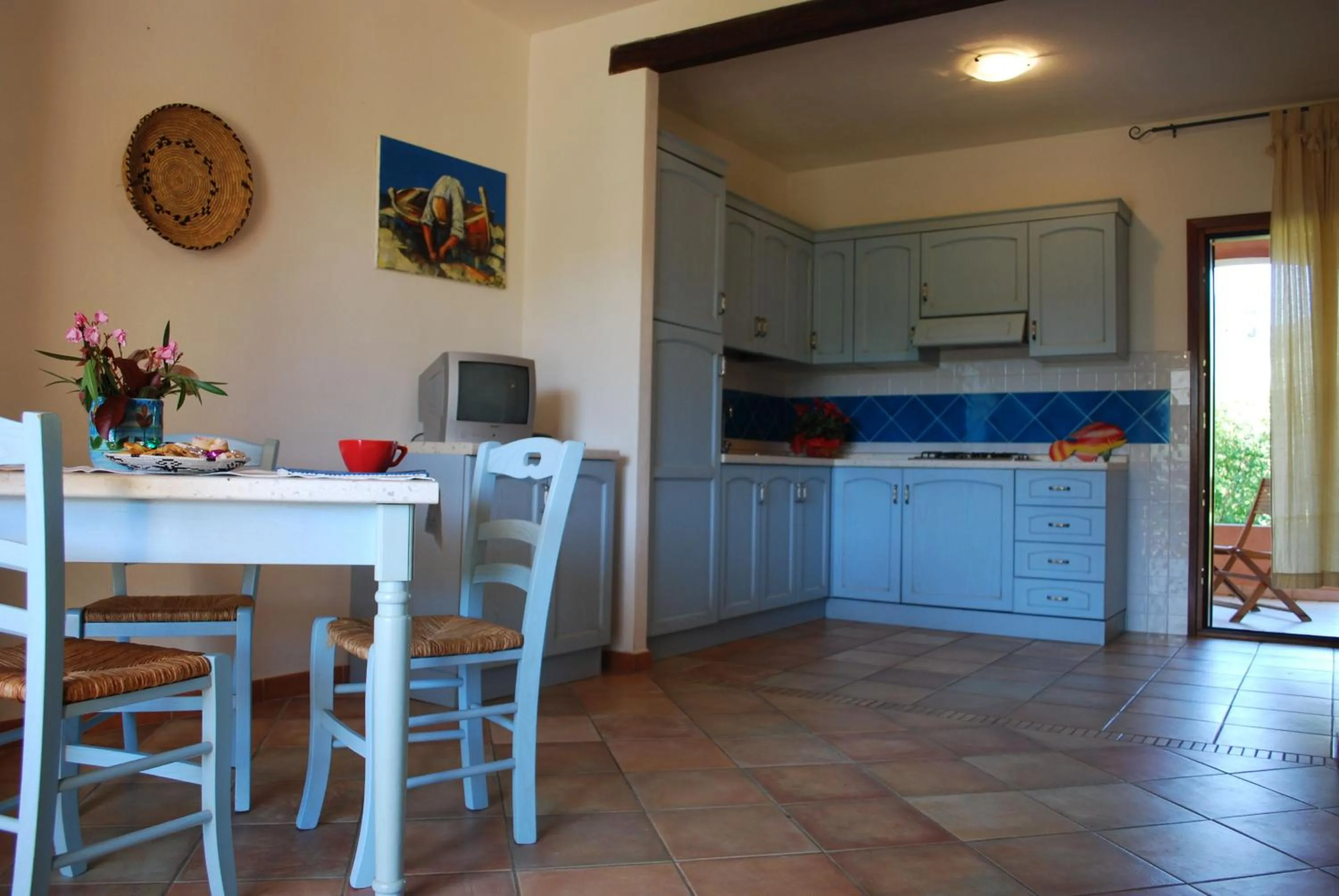 Kitchen or kitchenette in Appartamenti Tiffany