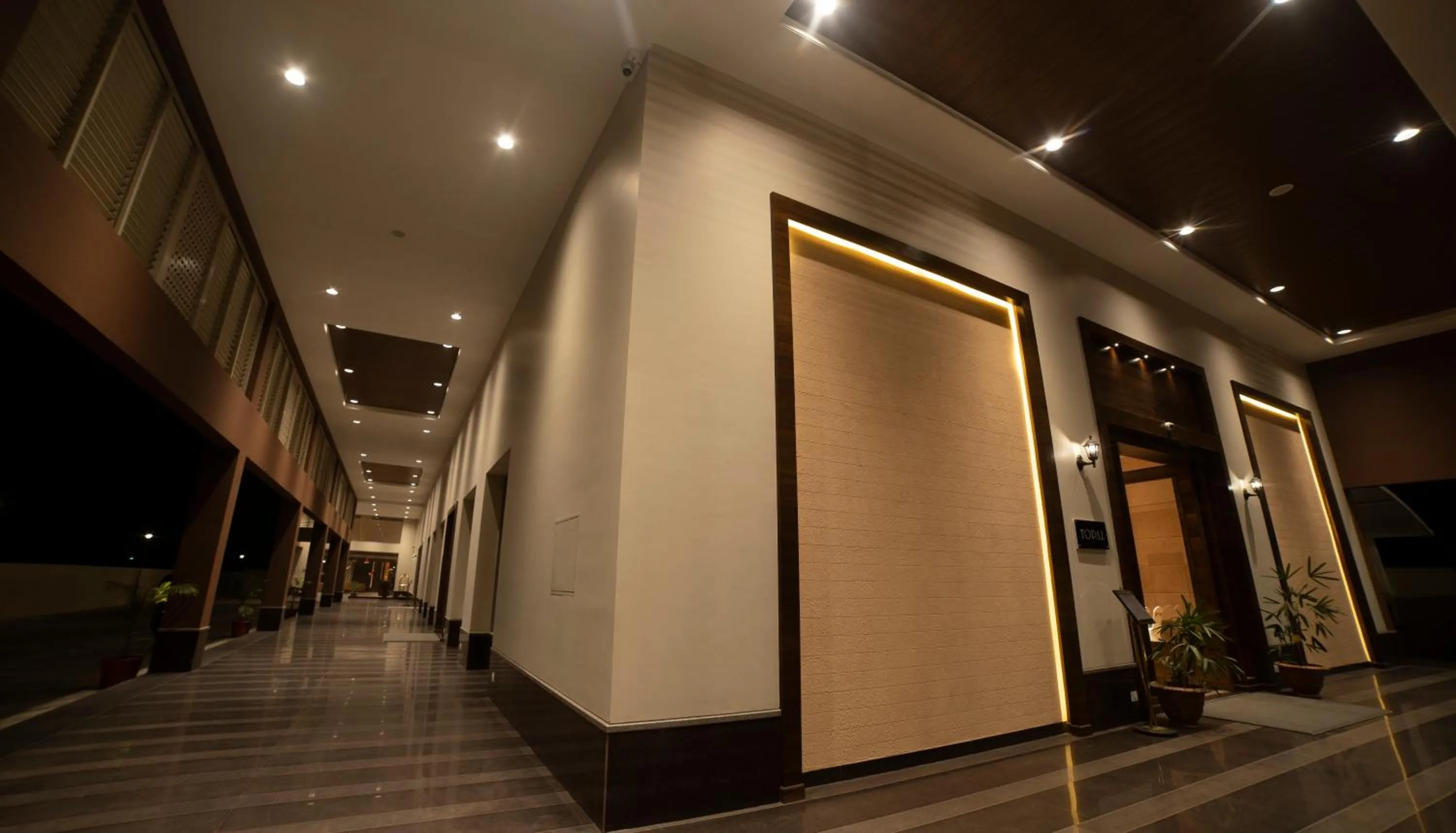 Facade/entrance in HOTEL RAJHANS ABHINANDAN