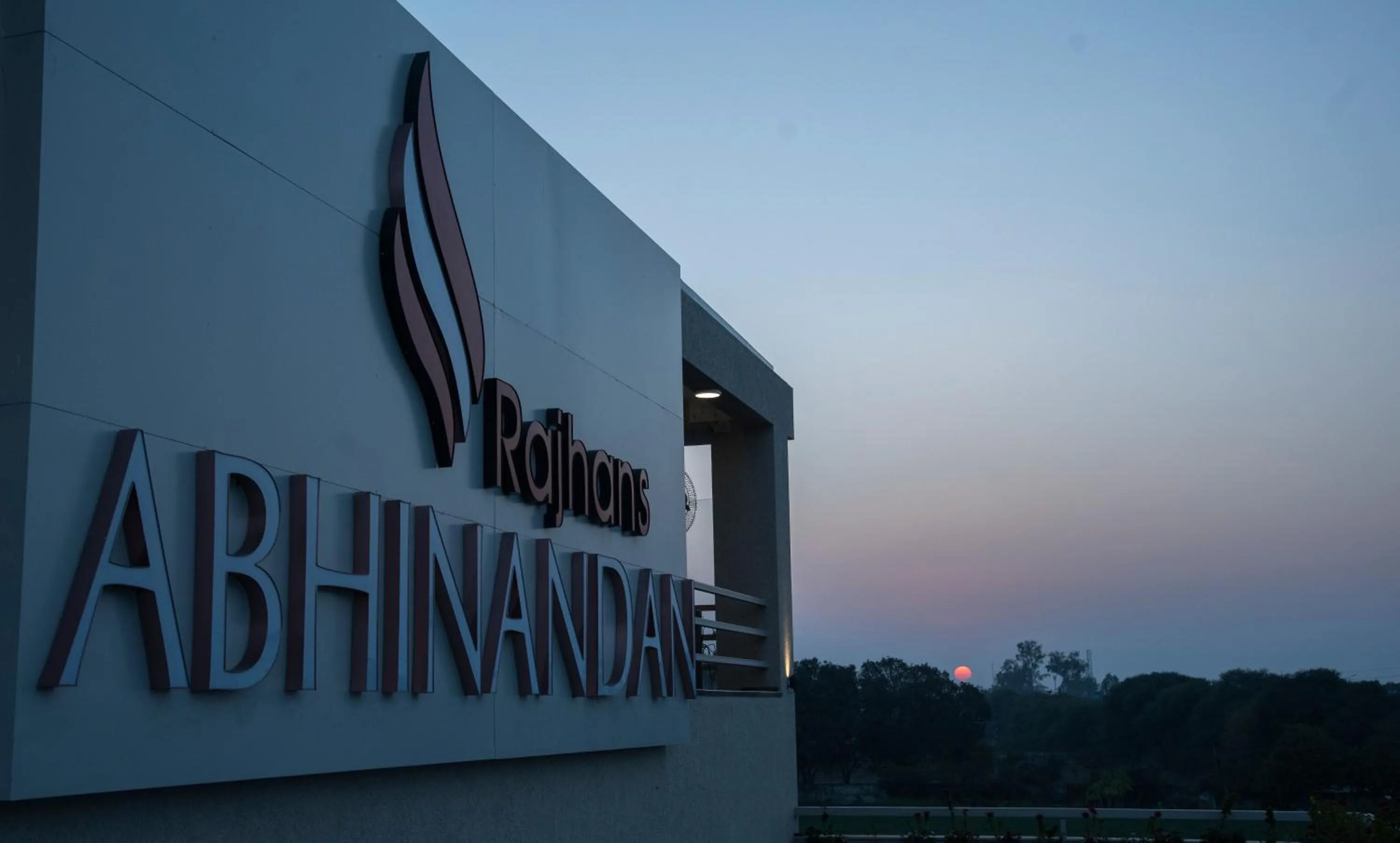 Sunset in HOTEL RAJHANS ABHINANDAN