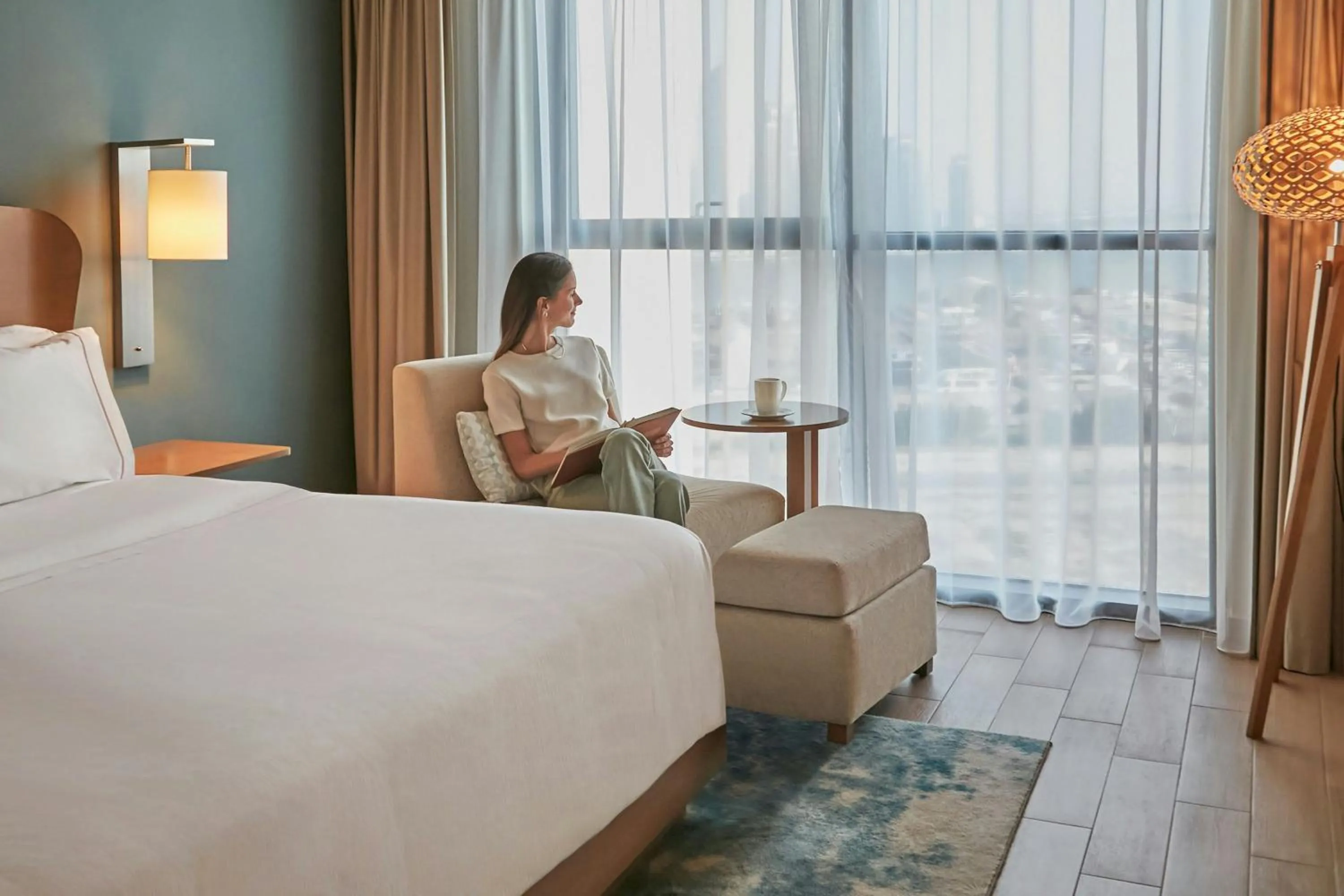 Photo of the whole room, Bed in Element Al Jaddaf, Dubai