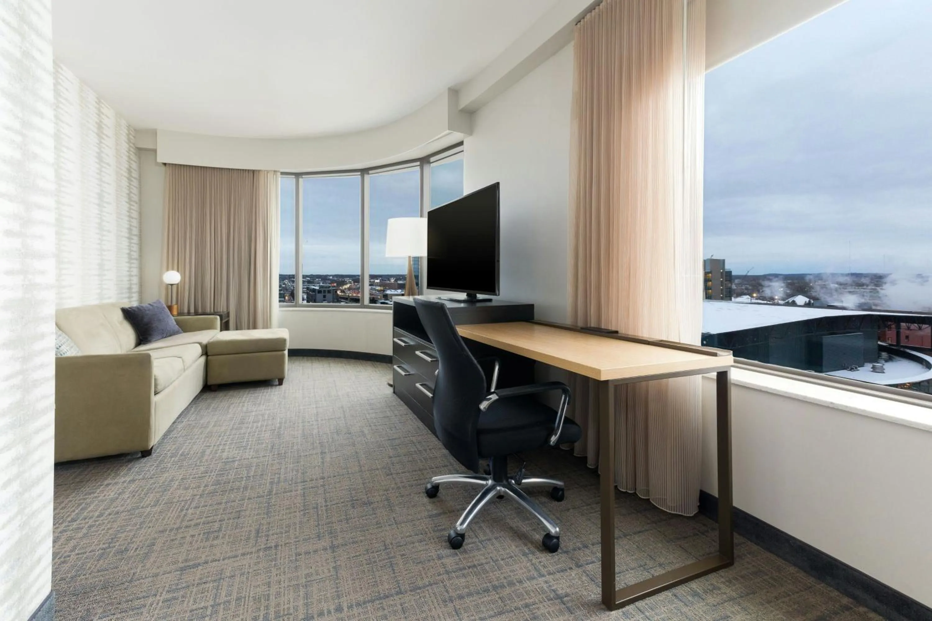 Bedroom in Residence Inn by Marriott Grand Rapids Downtown