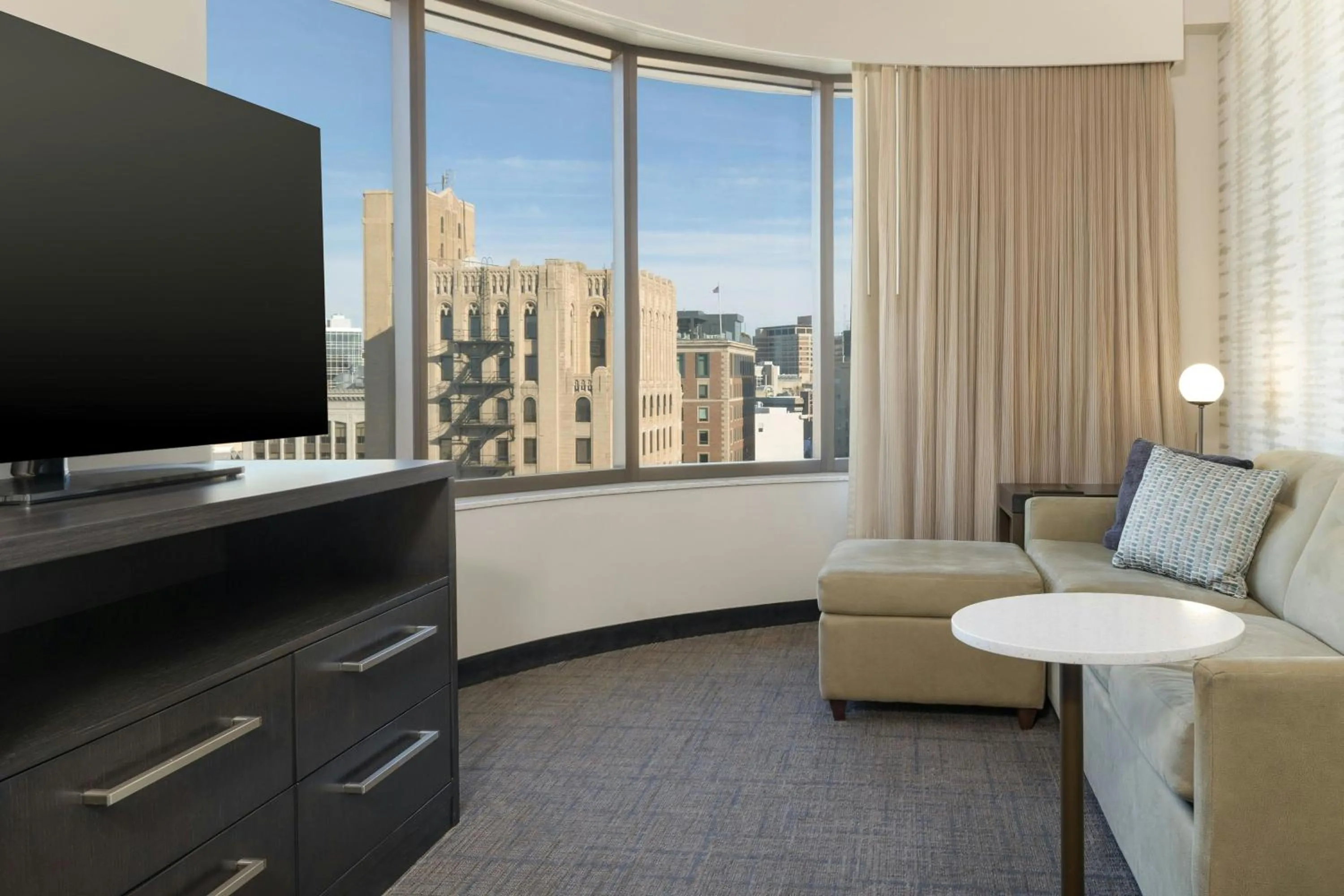 Bedroom in Residence Inn by Marriott Grand Rapids Downtown