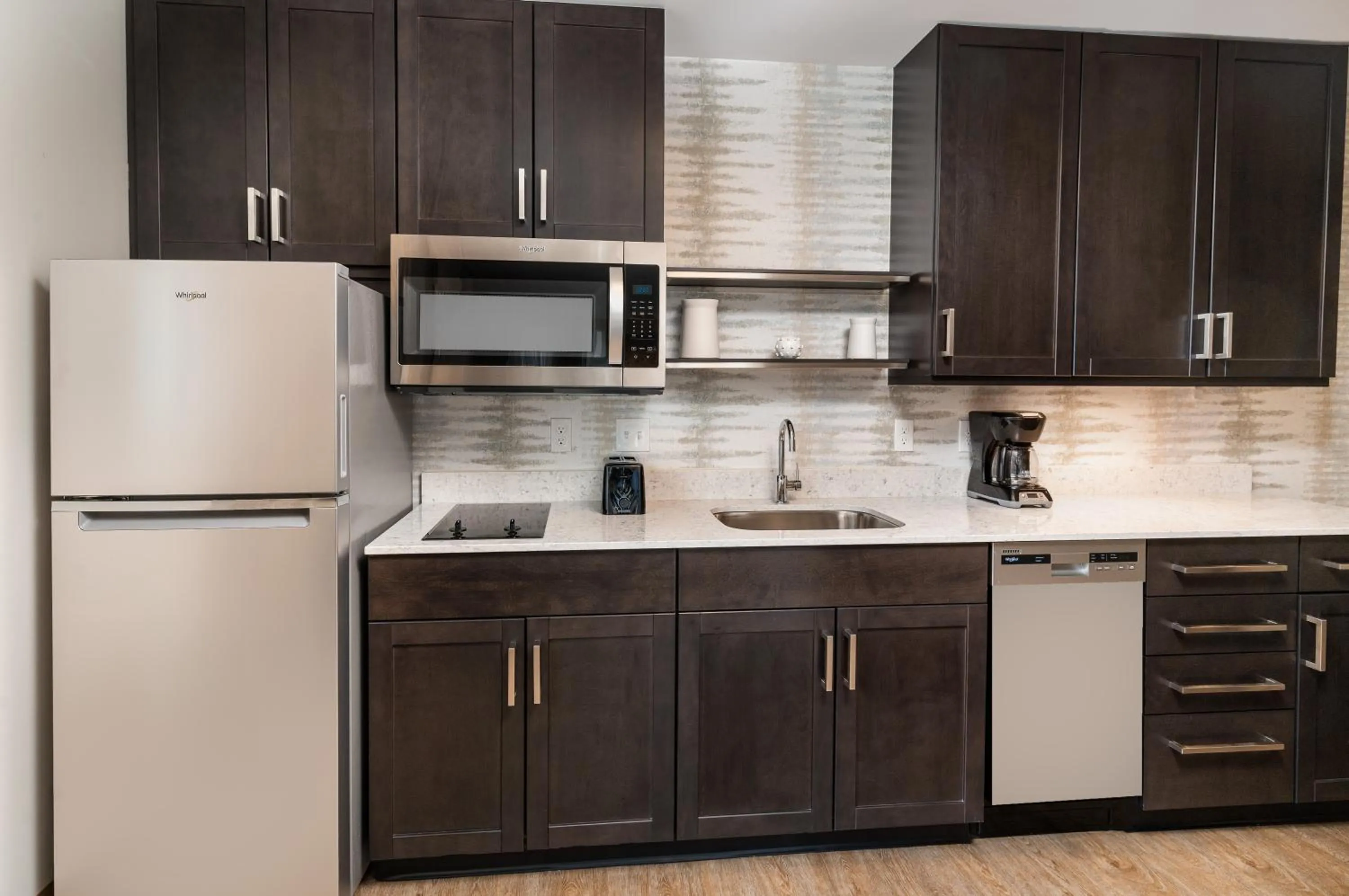 kitchen in Residence Inn by Marriott Grand Rapids Downtown