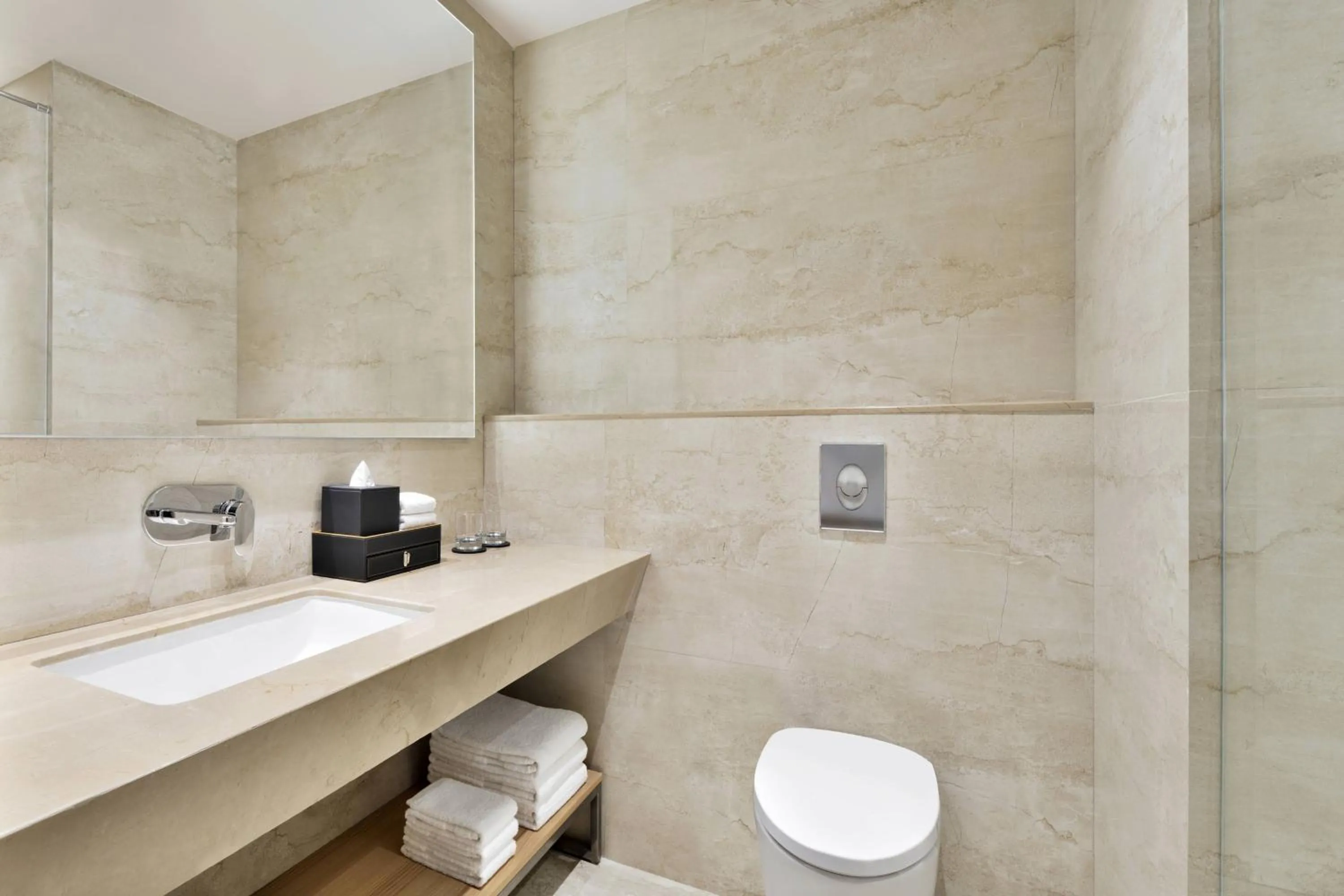 Bathroom in Courtyard by Marriott Nashik