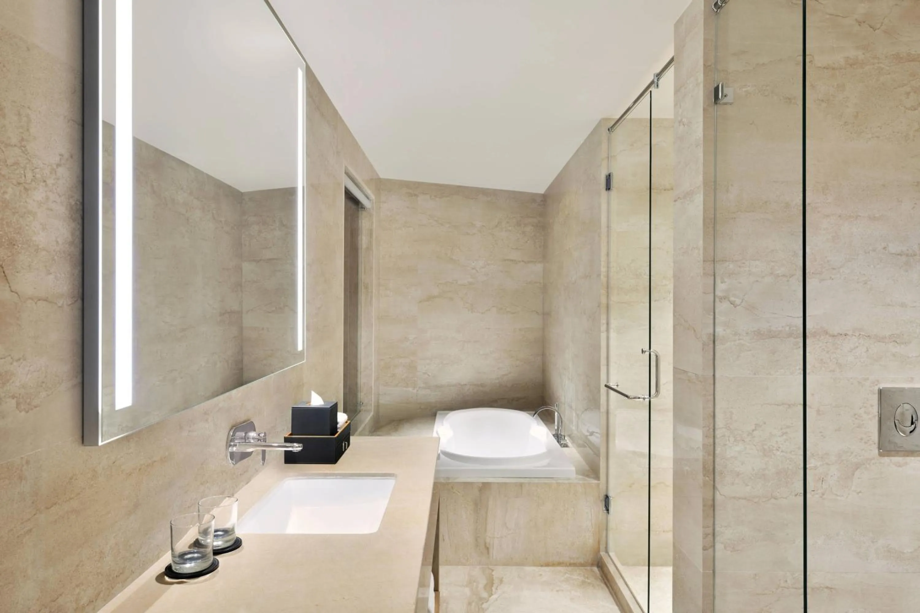 Bathroom in Courtyard by Marriott Nashik