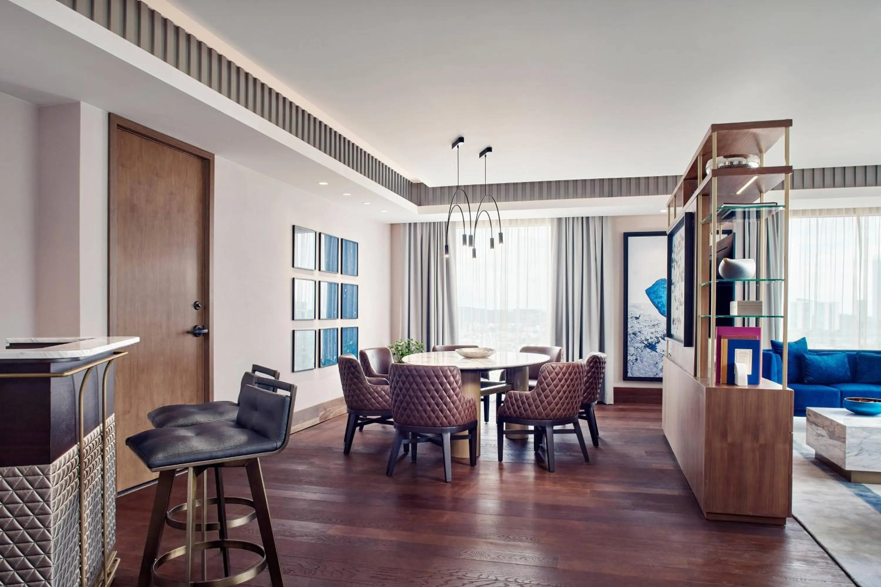 Living room in JW Marriott Hotel Monterrey Valle