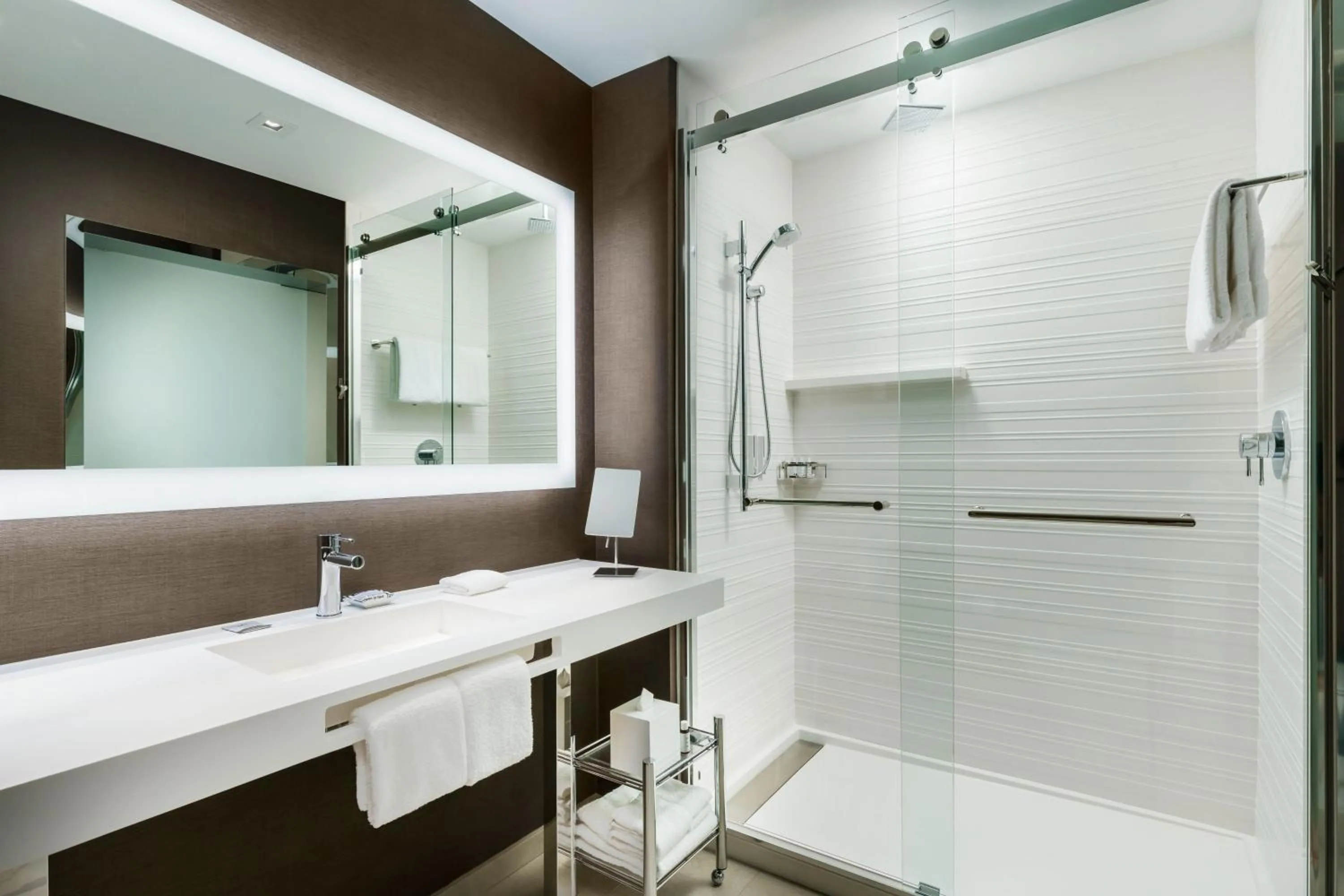 Bathroom in AC Hotel By Marriott Portland Beaverton