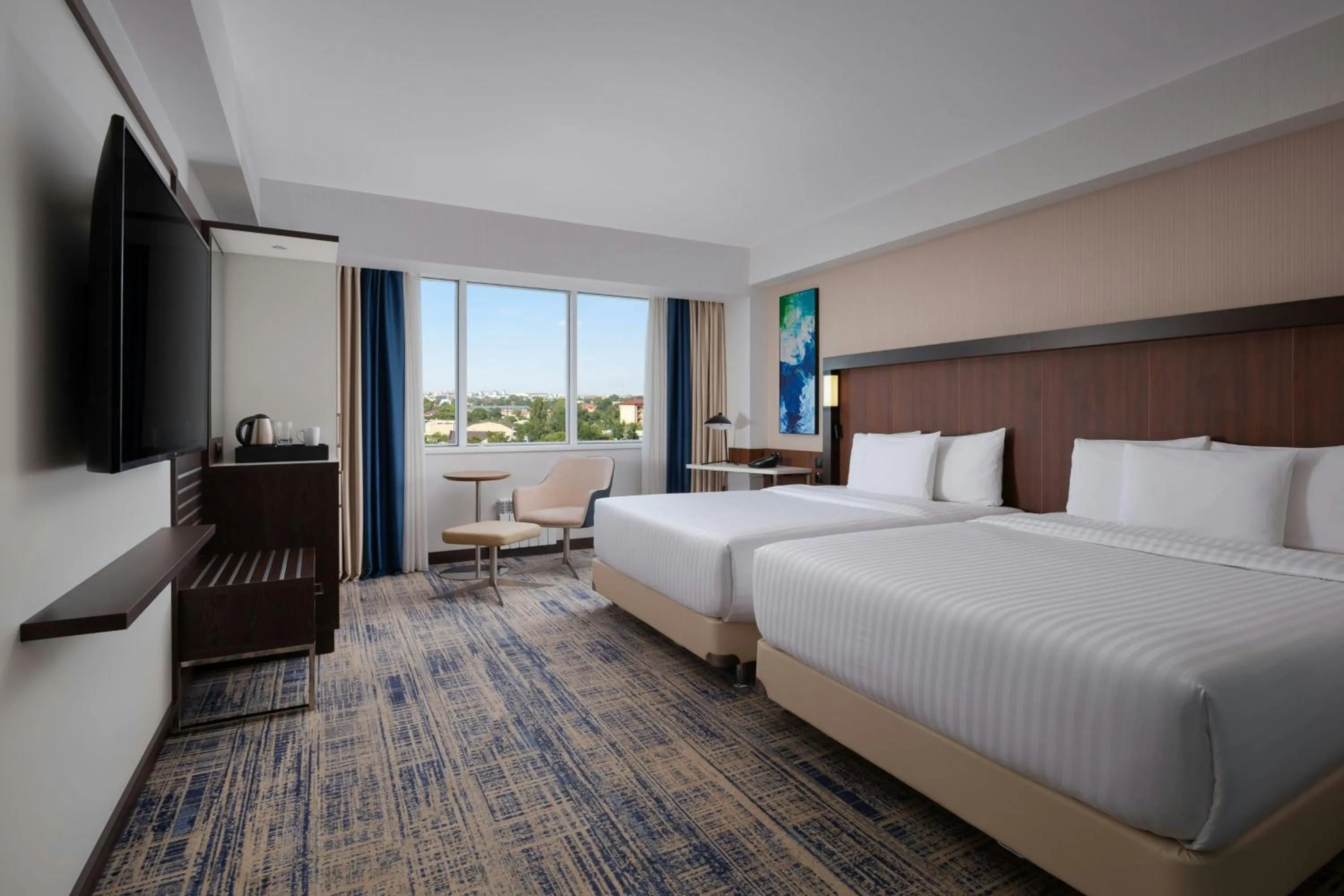 Photo of the whole room, Bed in Courtyard by Marriott Tashkent