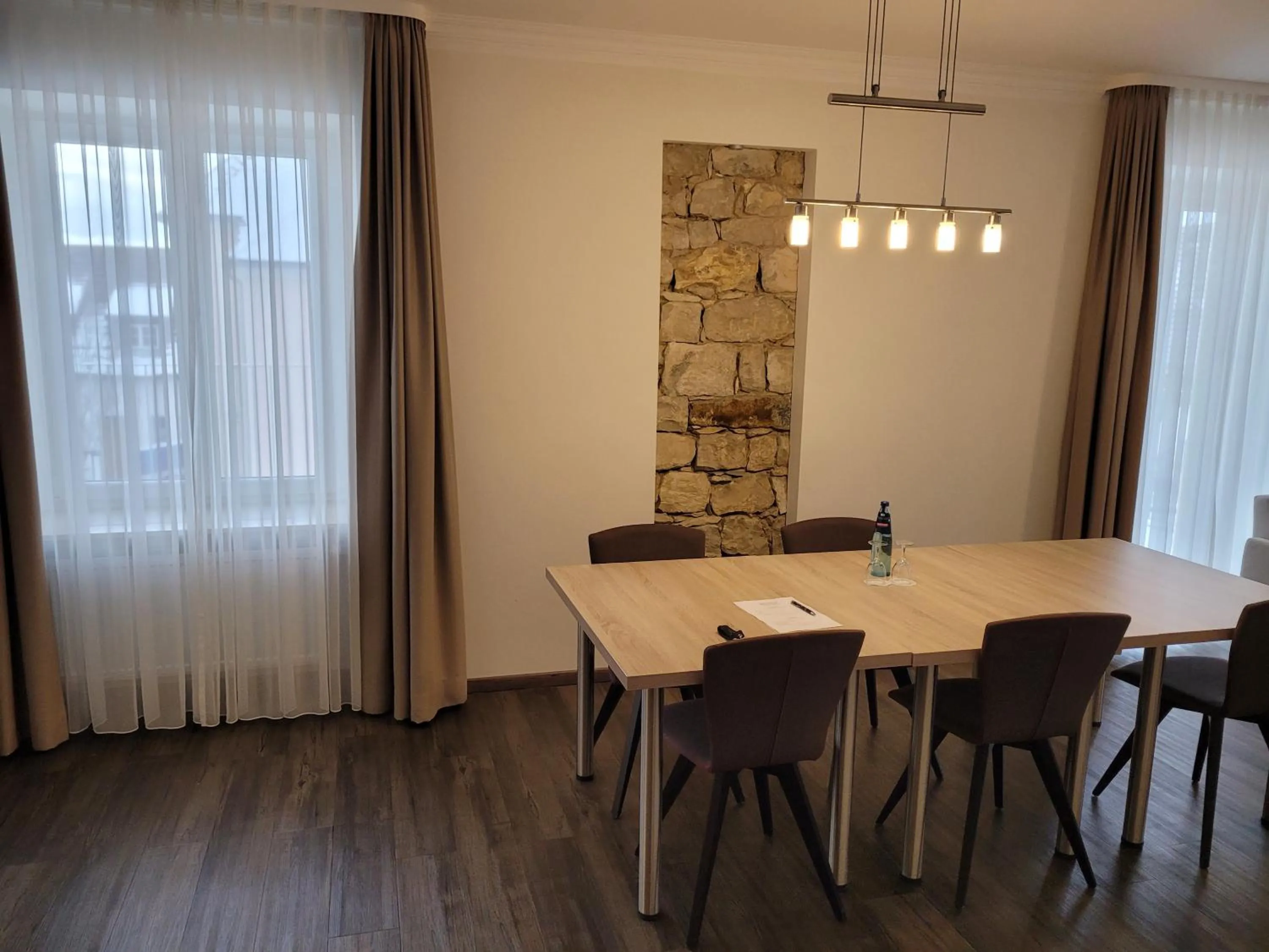 Seating area in Hotel Rössle