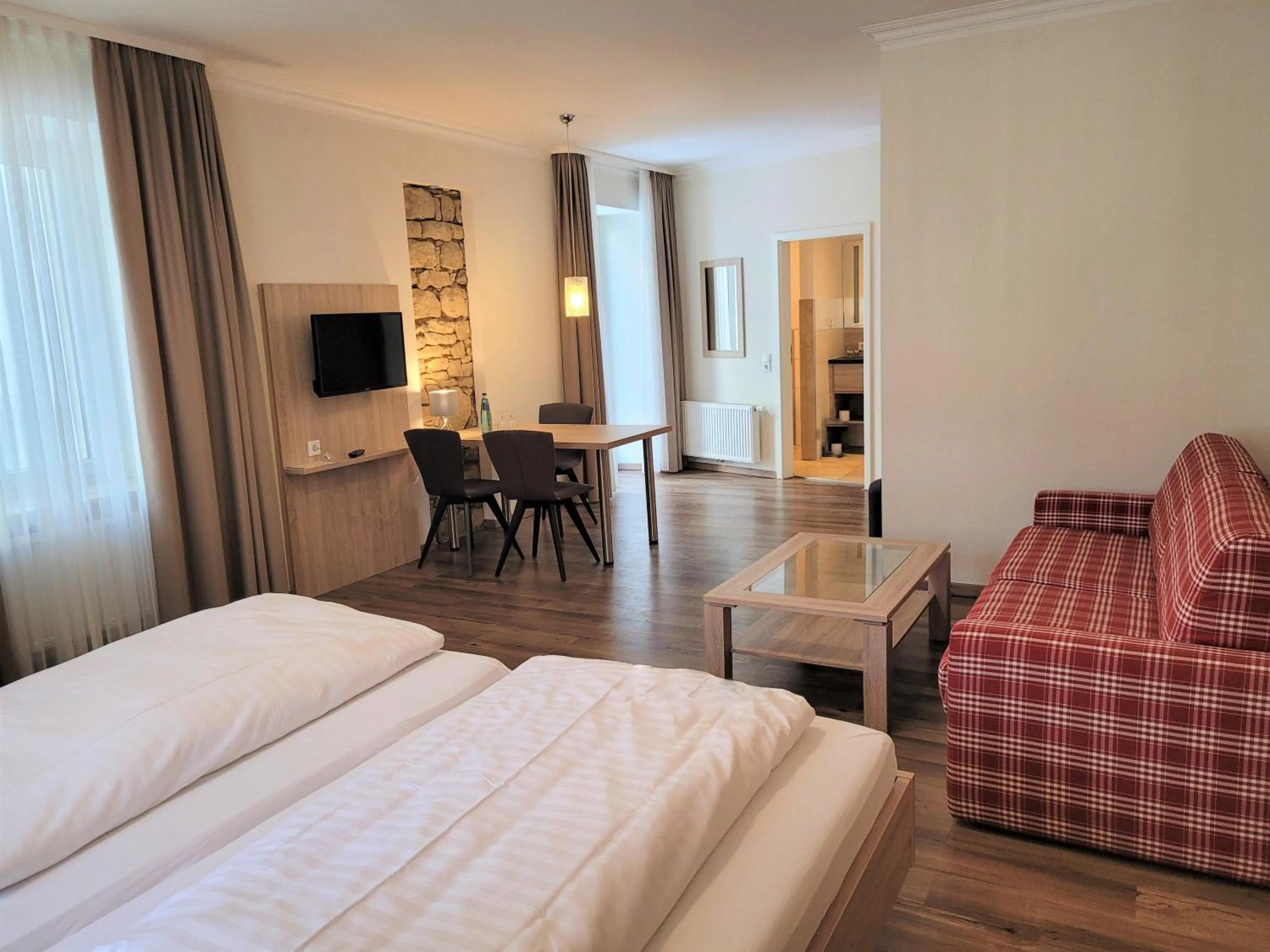 Bed in Hotel Rössle