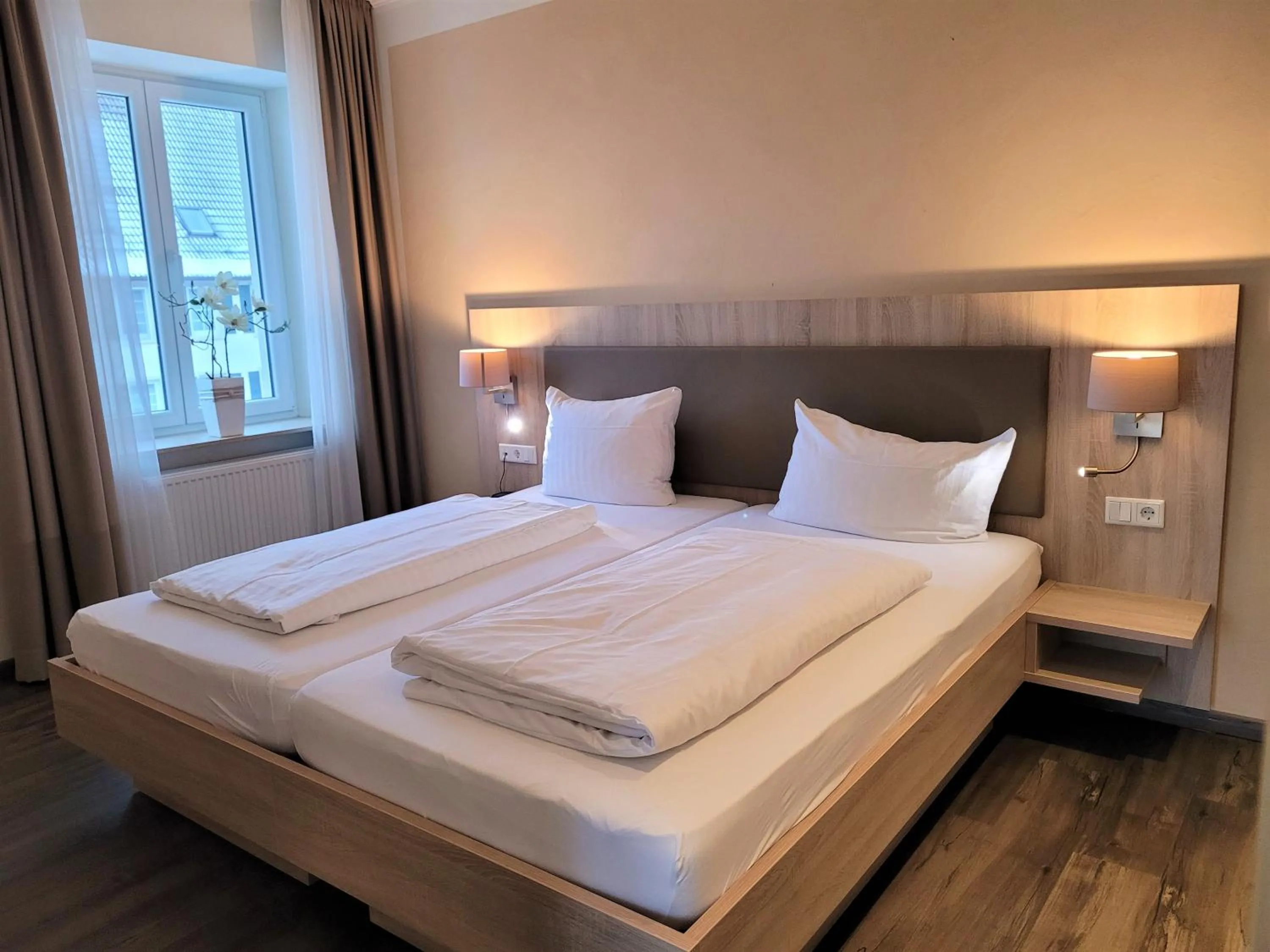 Bed in Hotel Rössle