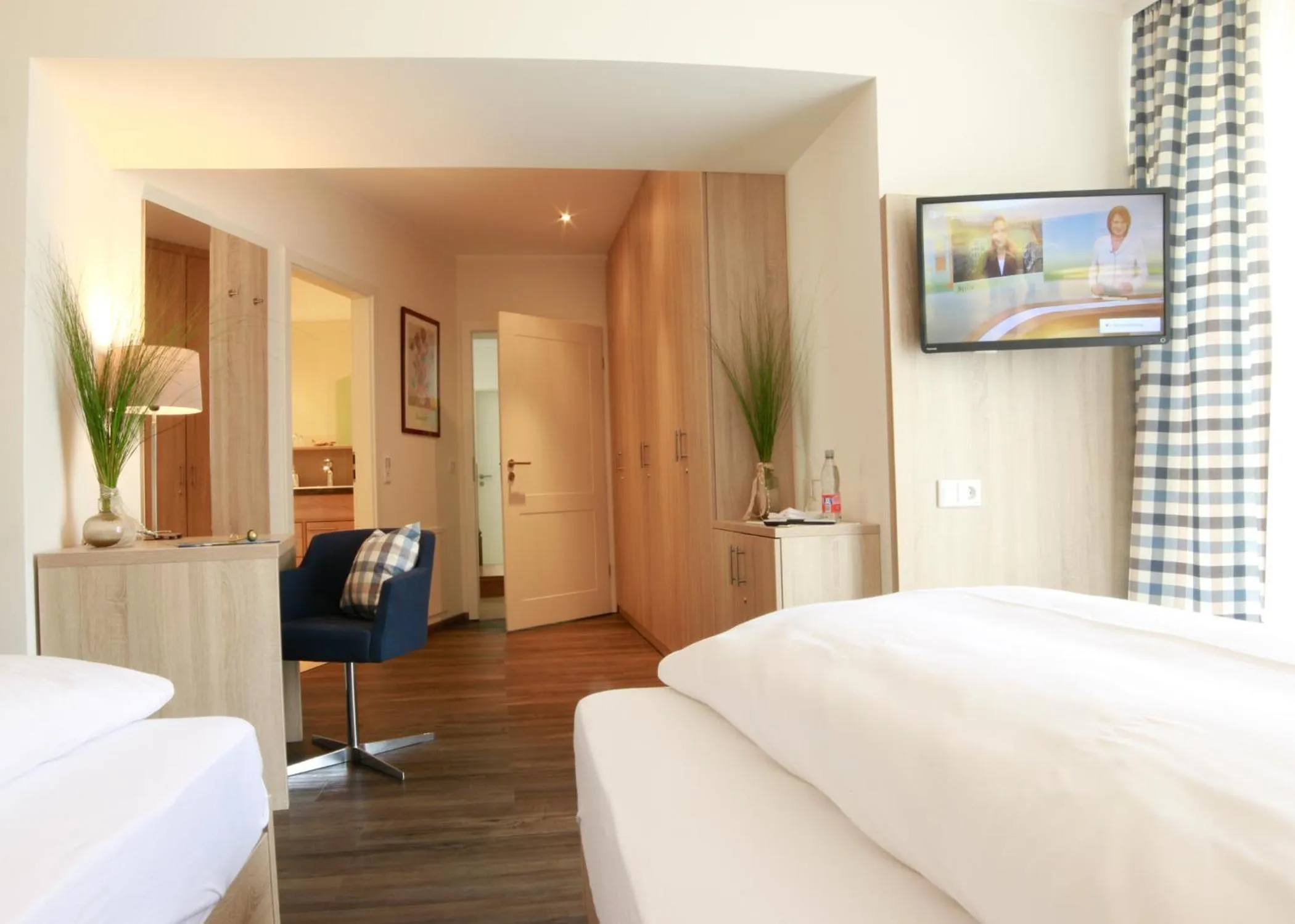 Bed in Hotel Rössle