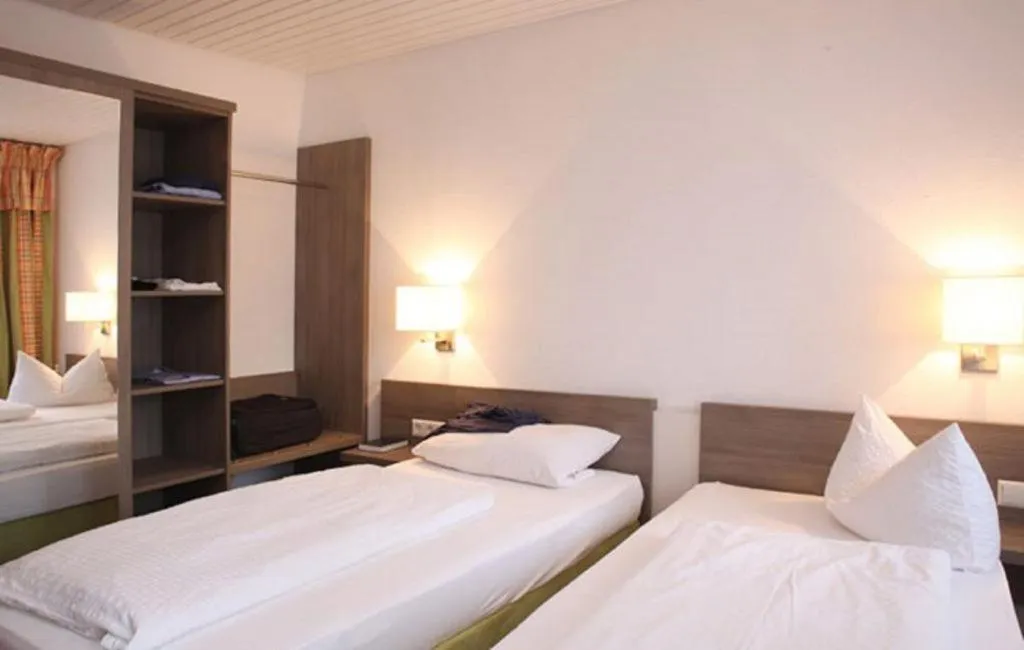 Bed in Hotel Rössle