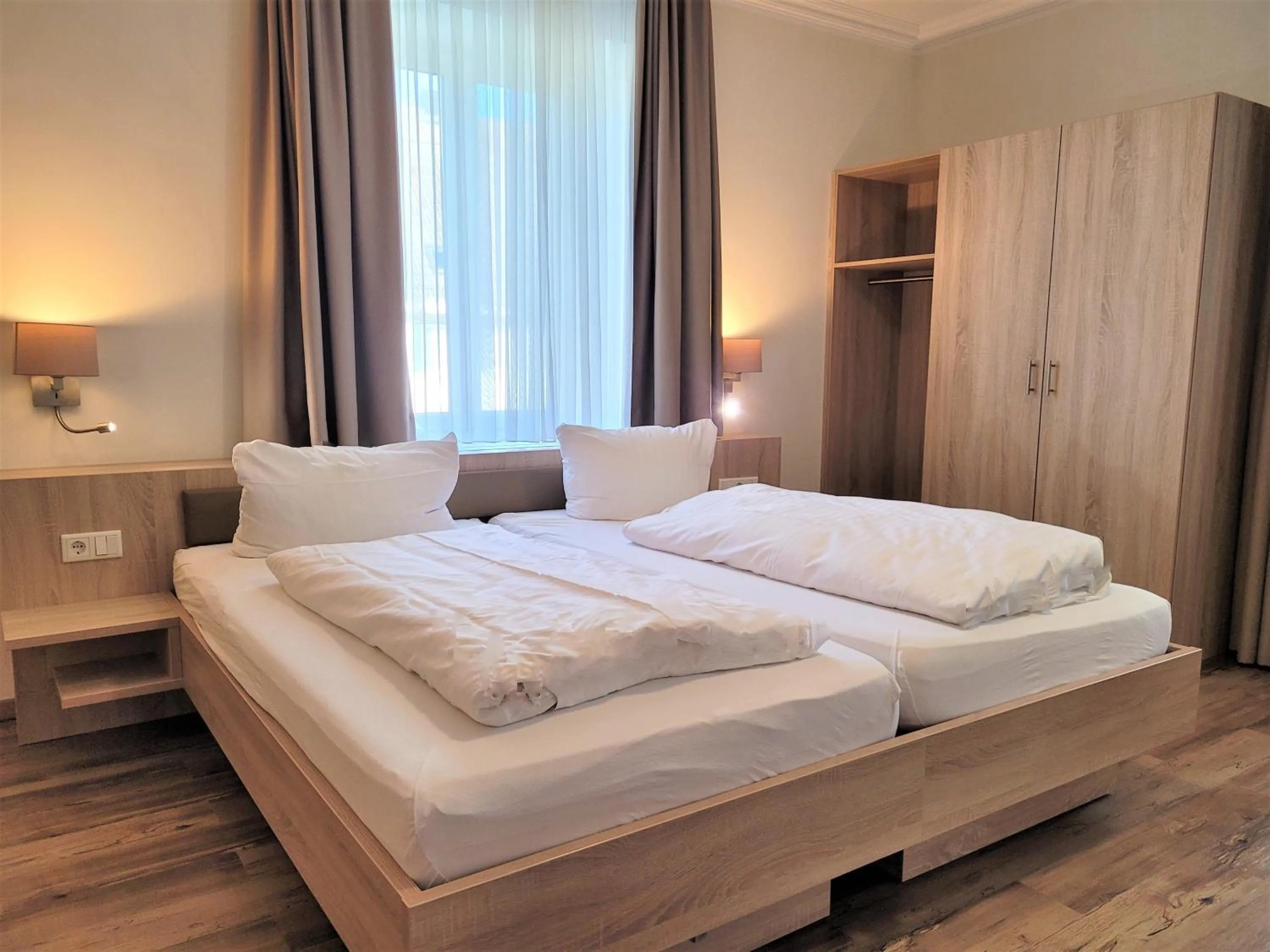 Bed in Hotel Rössle