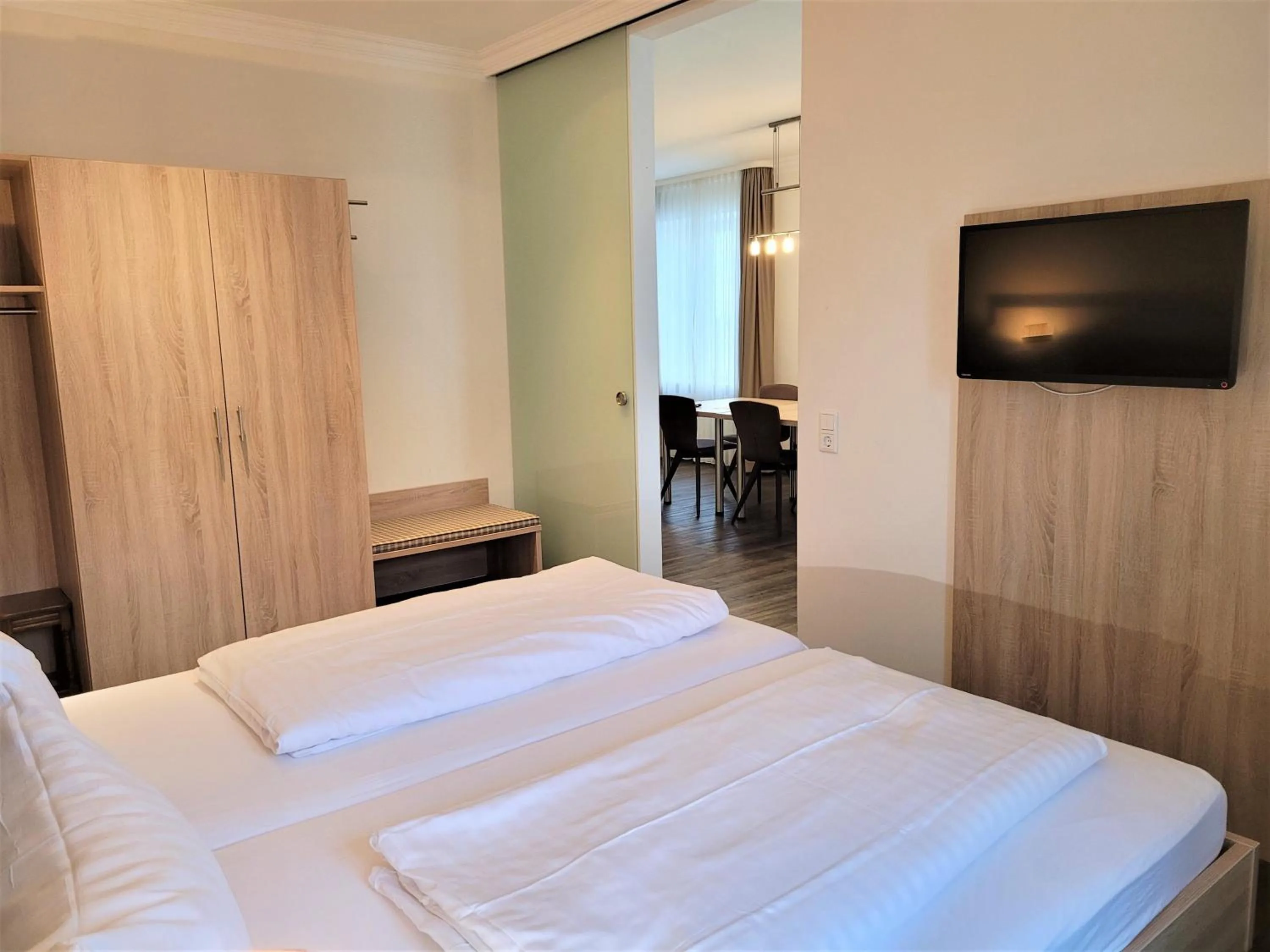 Bed in Hotel Rössle