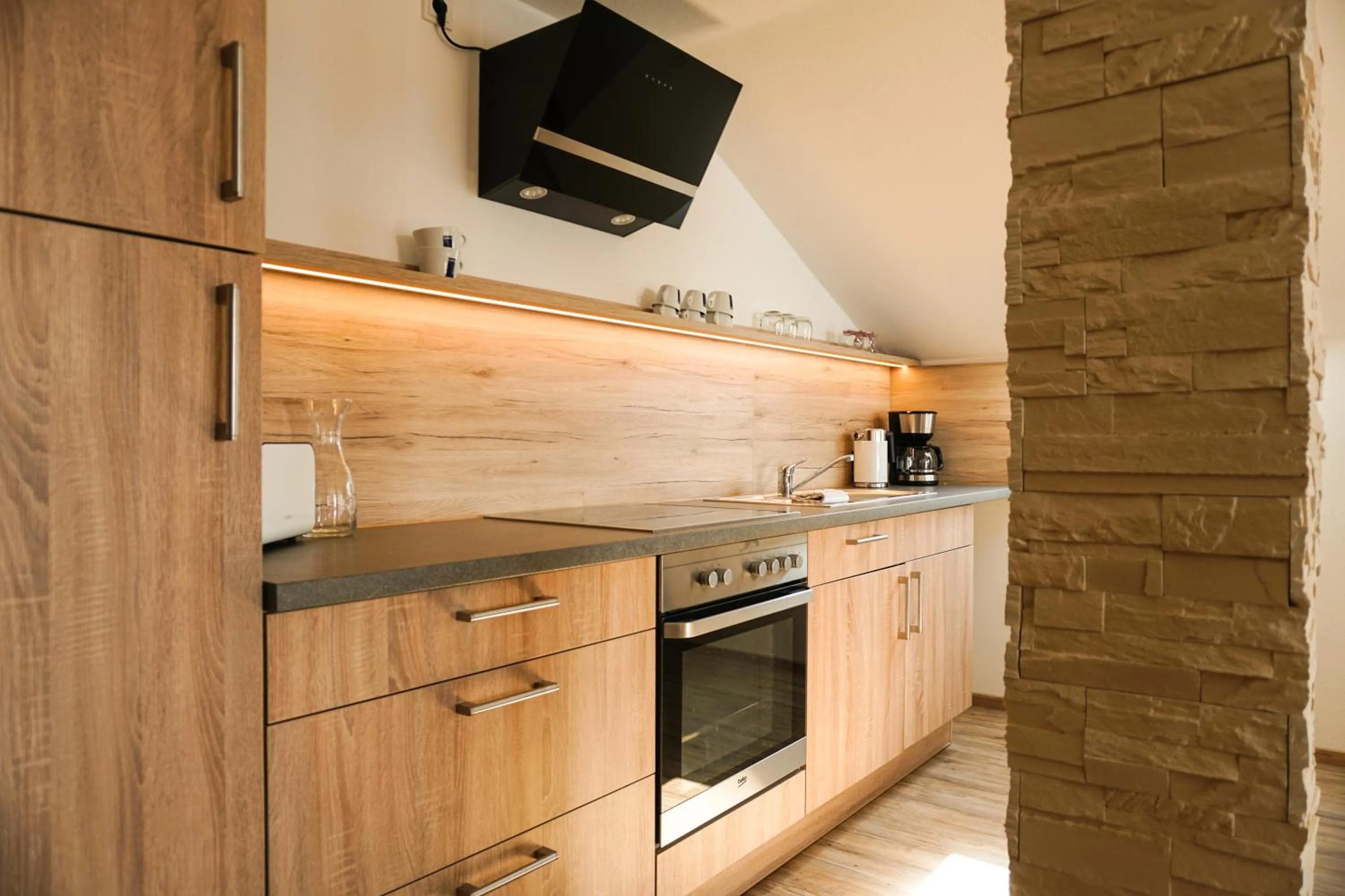 Kitchen or kitchenette in Hotel verWeiler