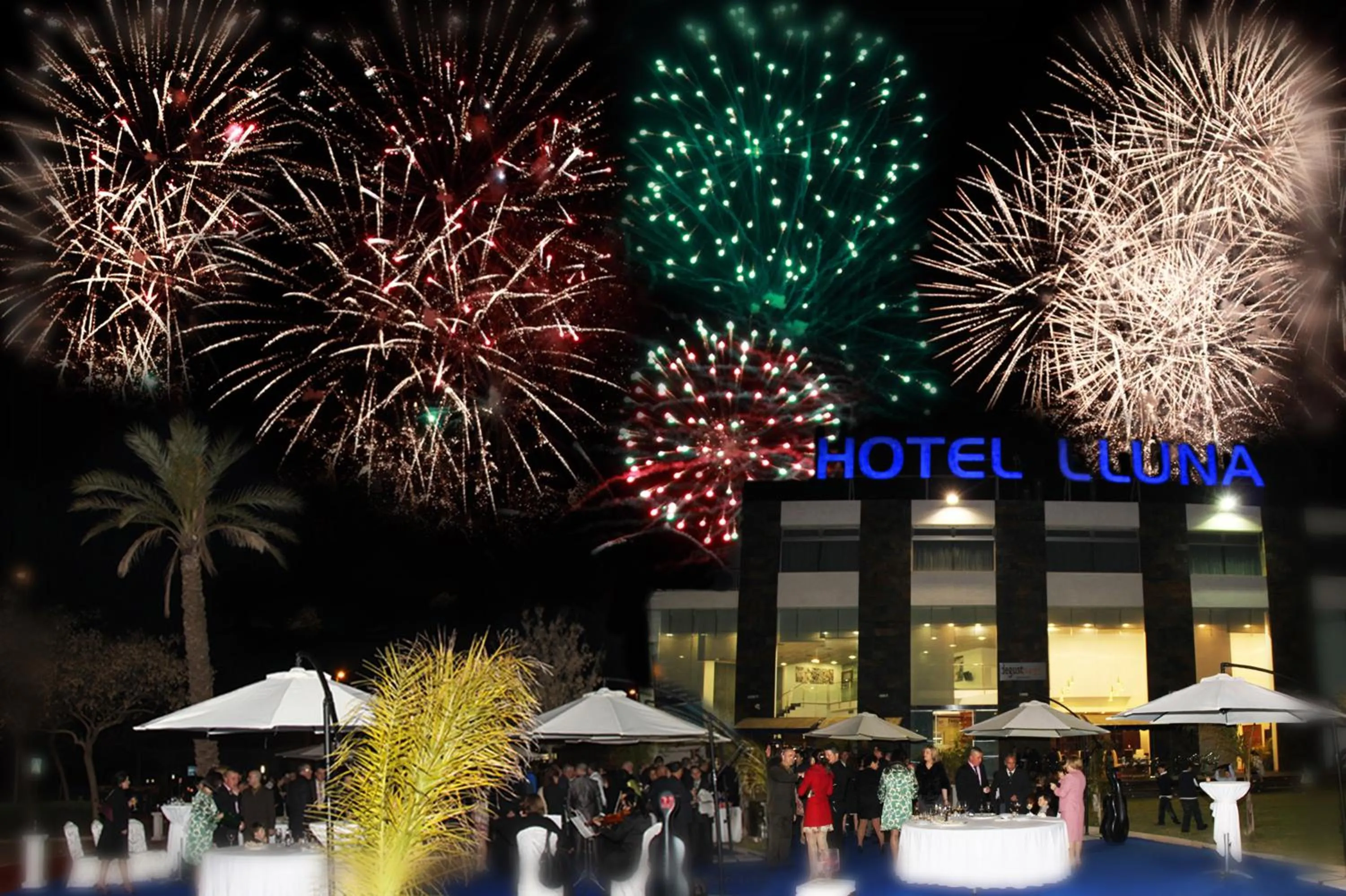 Facade/entrance in Hotel Lluna