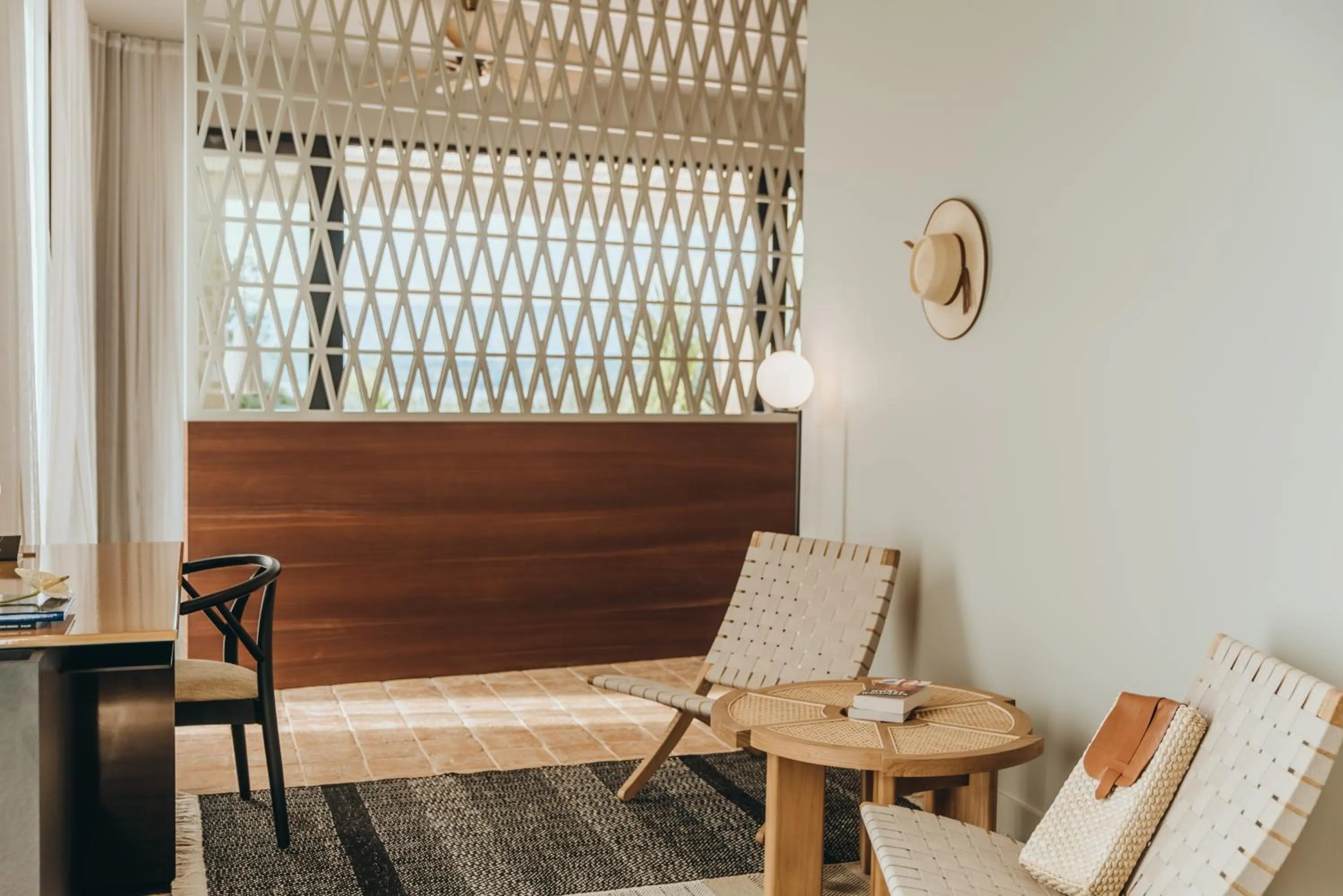 Seating area in Maslina Resort