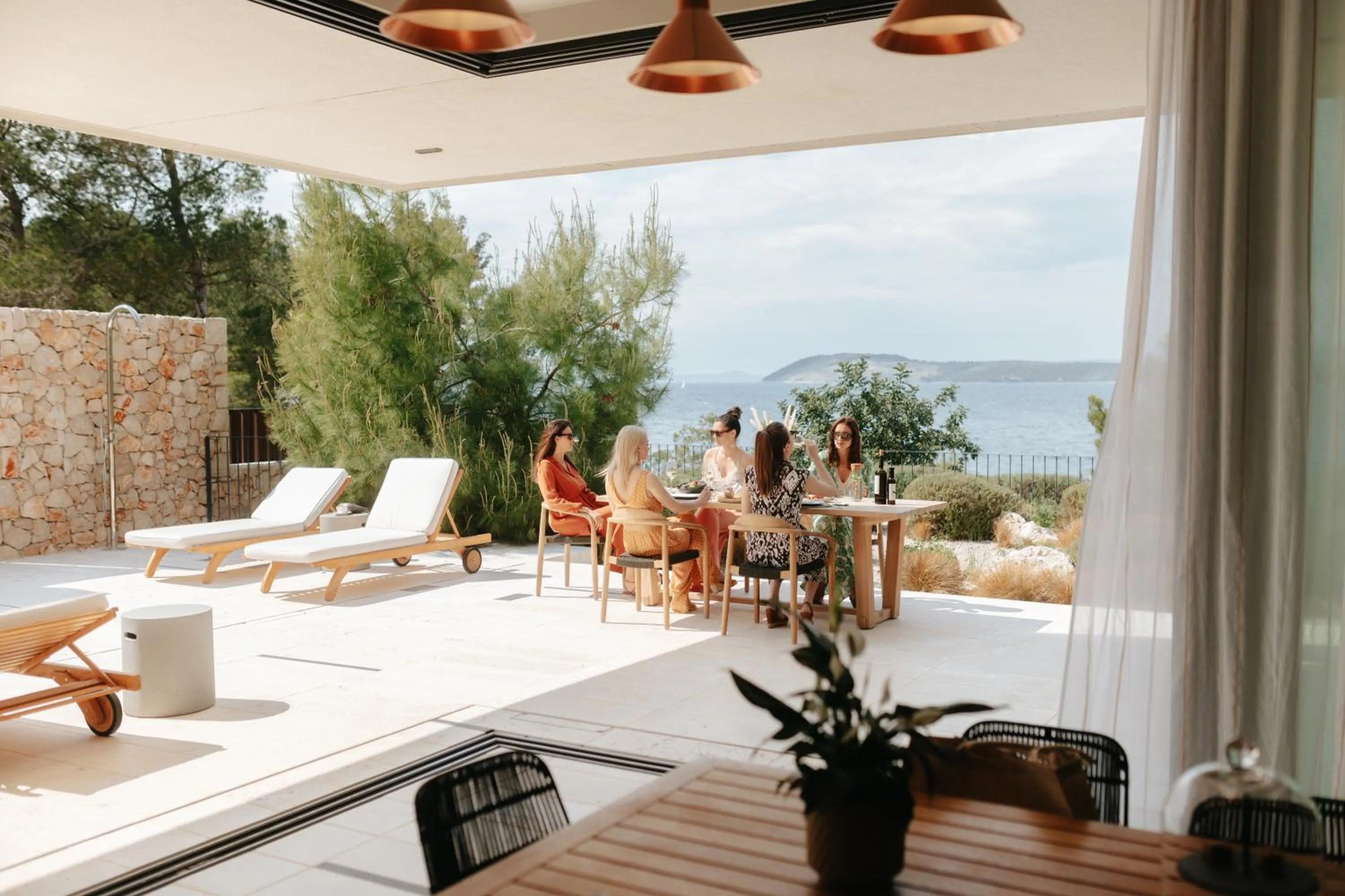 Natural landscape in Maslina Resort