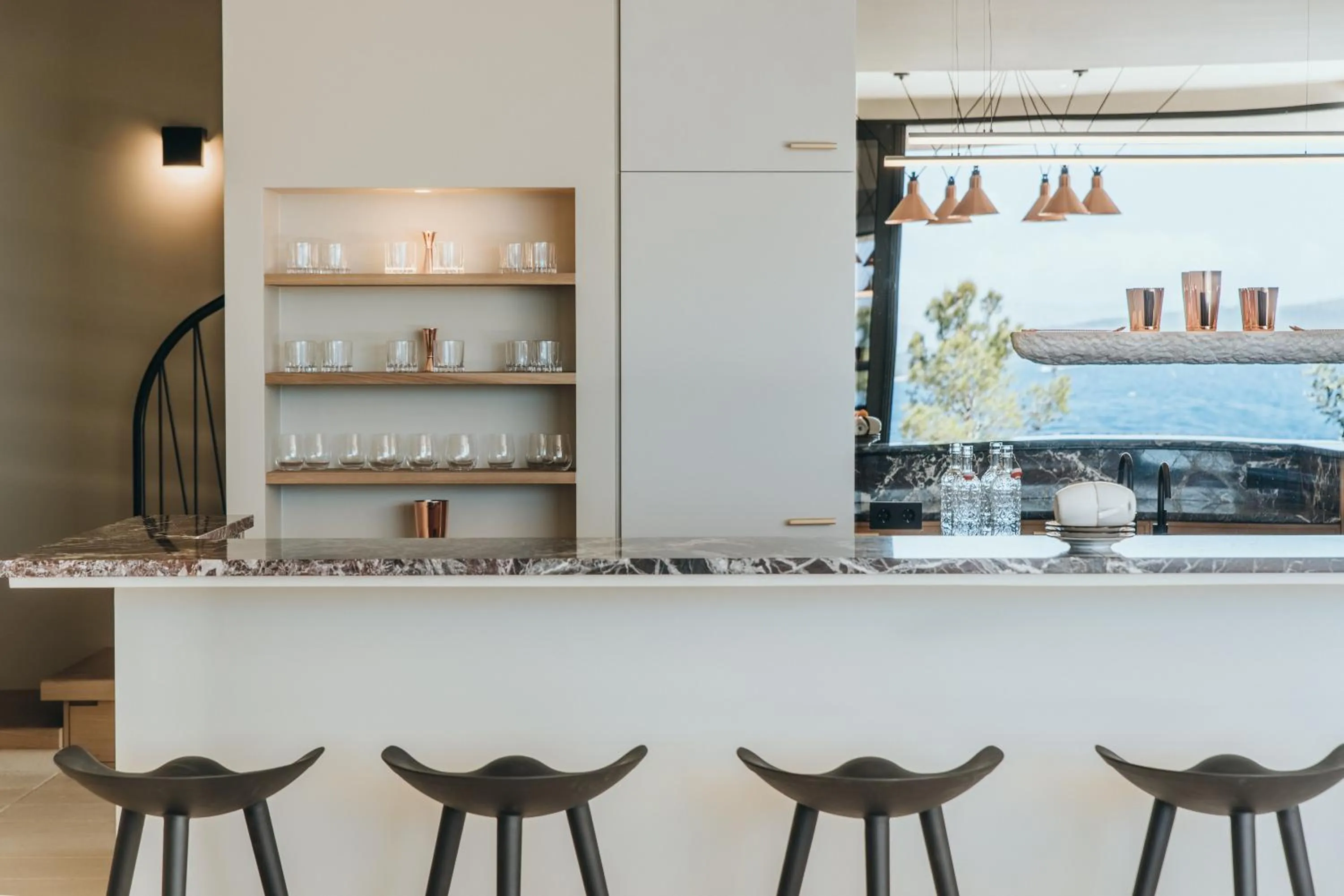 Kitchen or kitchenette in Maslina Resort