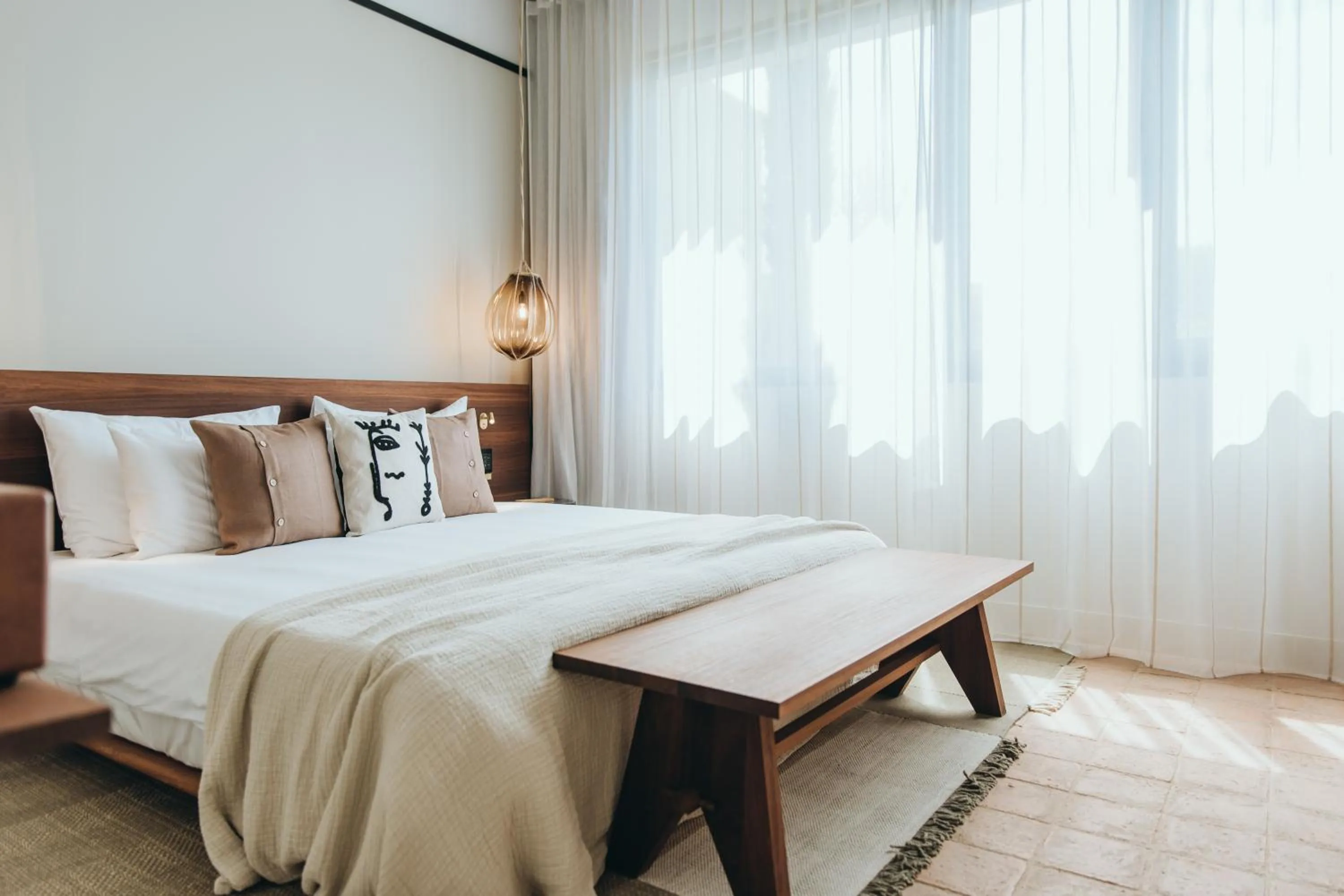 Bed in Maslina Resort