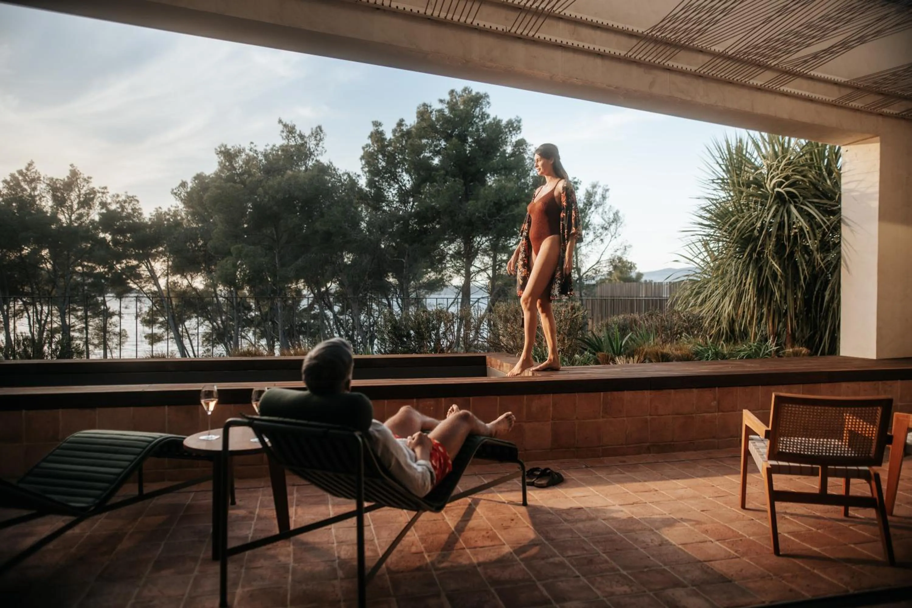 Natural landscape in Maslina Resort