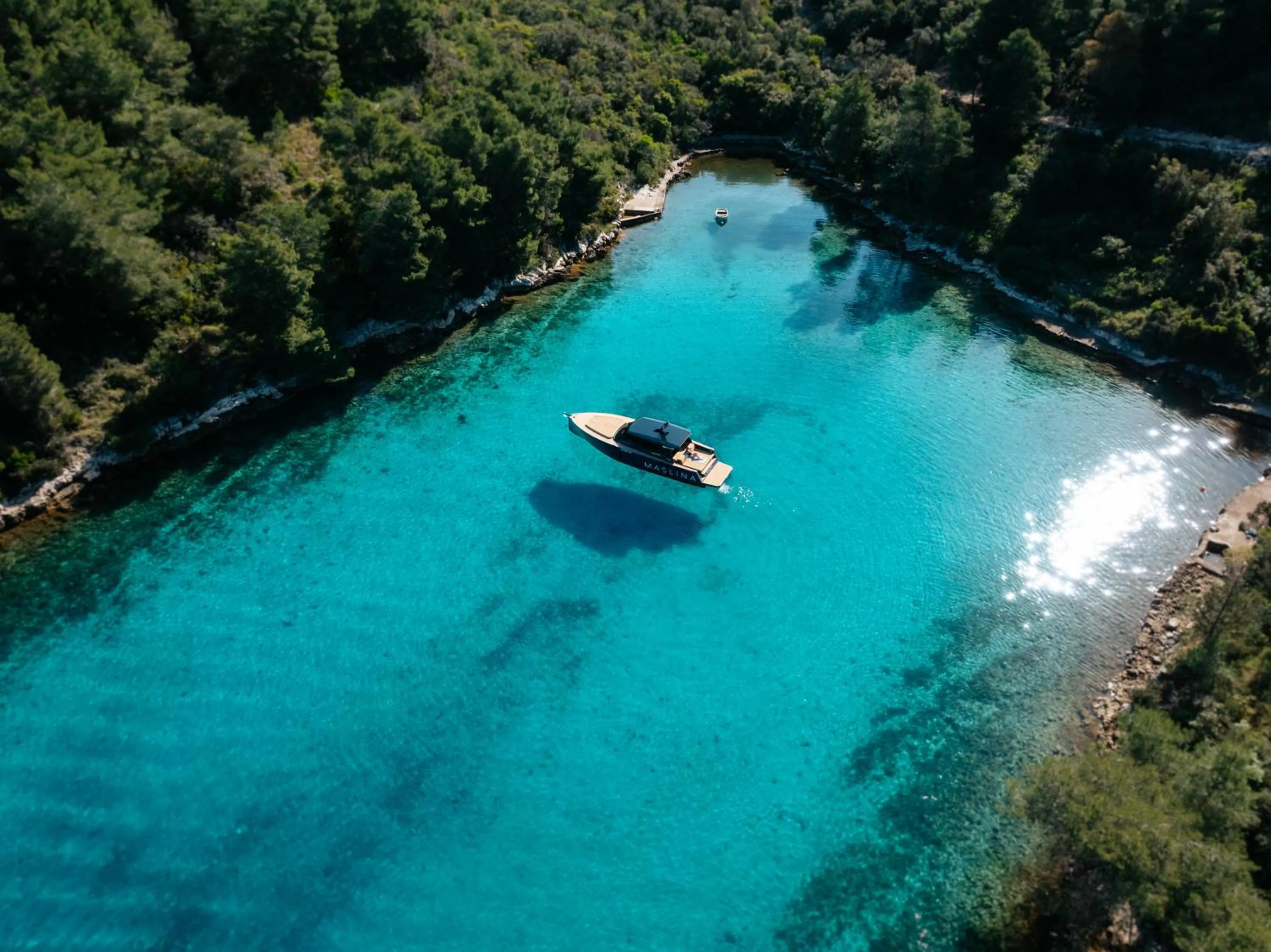 Natural landscape in Maslina Resort