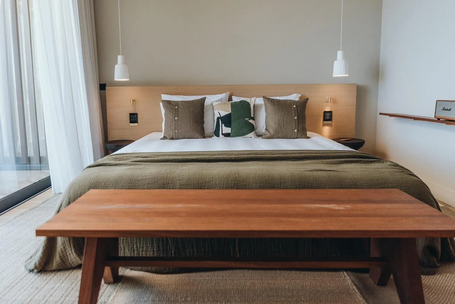 Bed in Maslina Resort